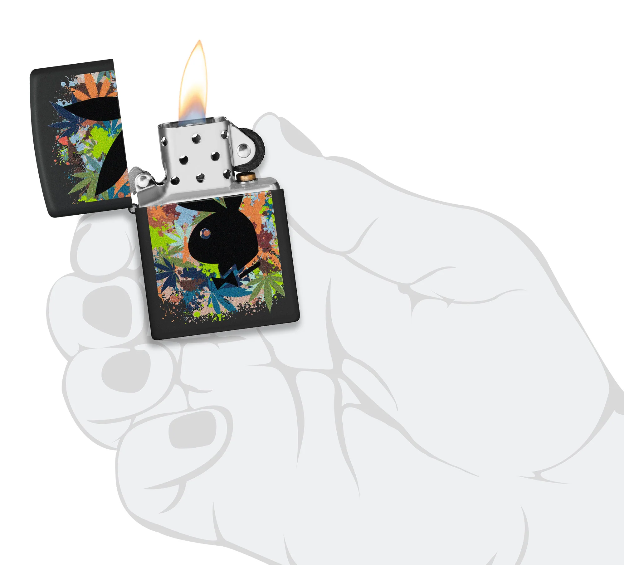 Playboy Cannabis Collage Design