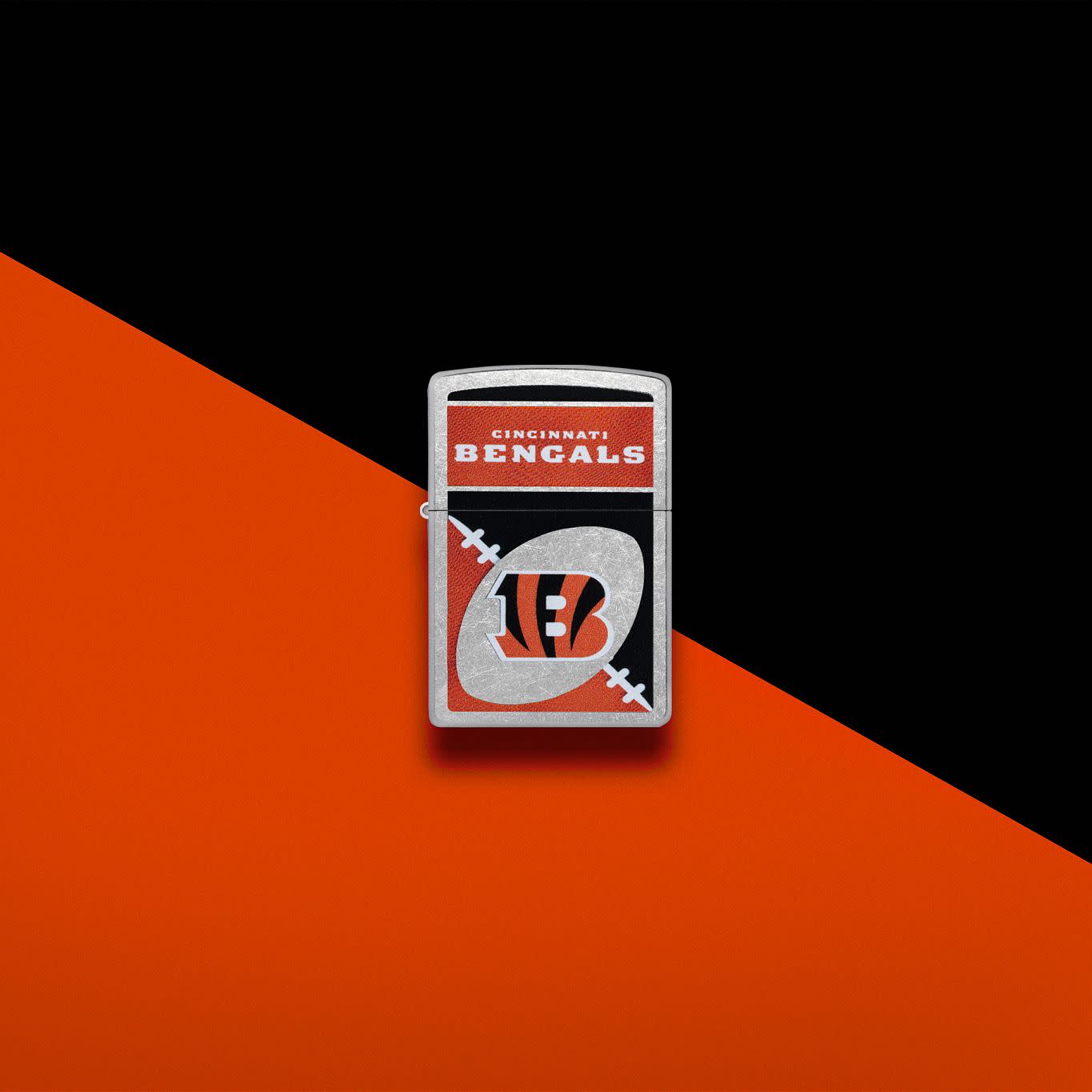 NFL Cincinnati Bengals Chrome Logo Design