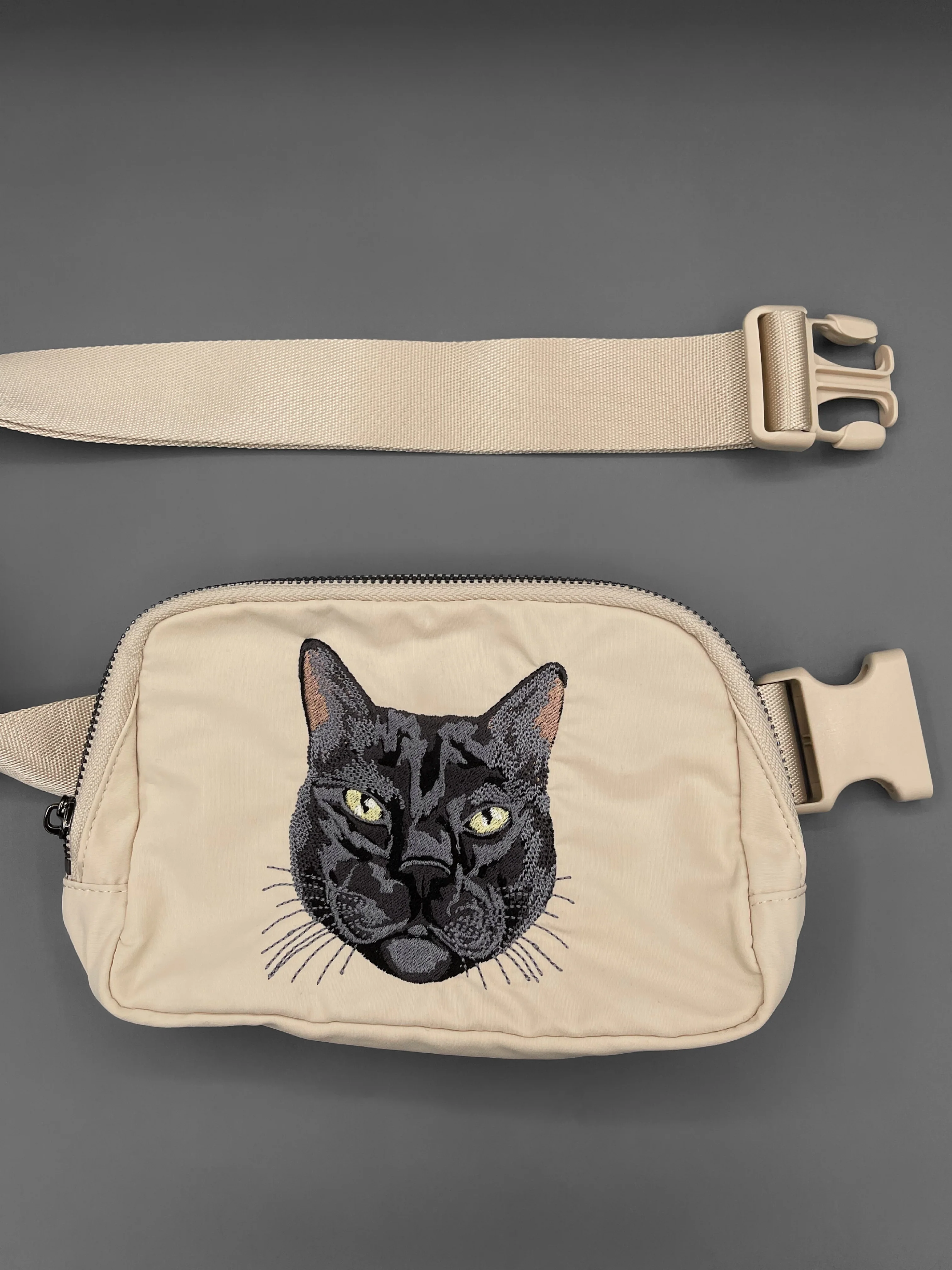 Embroidered Belt Bag