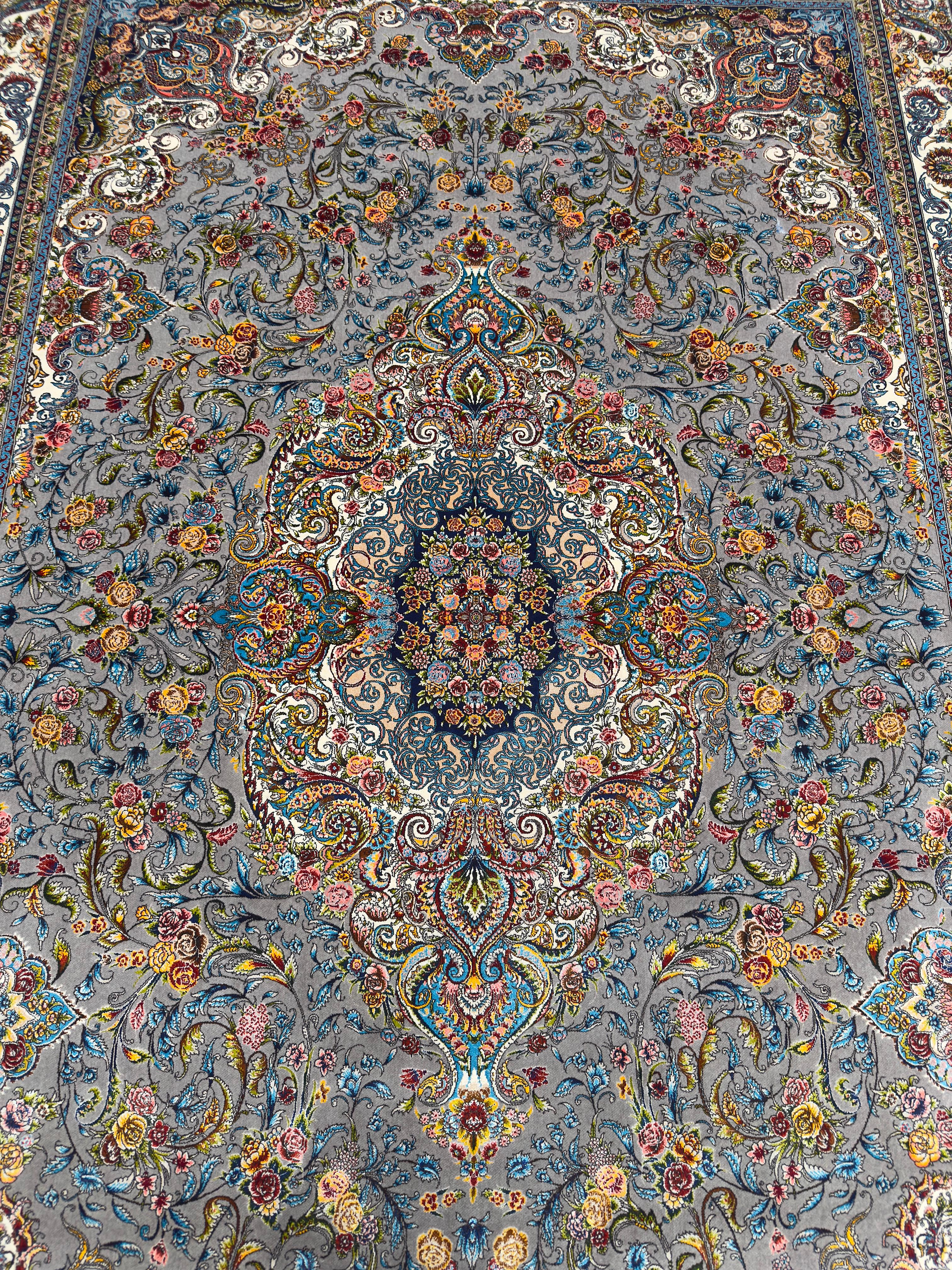 Pure Silk Persian Rug