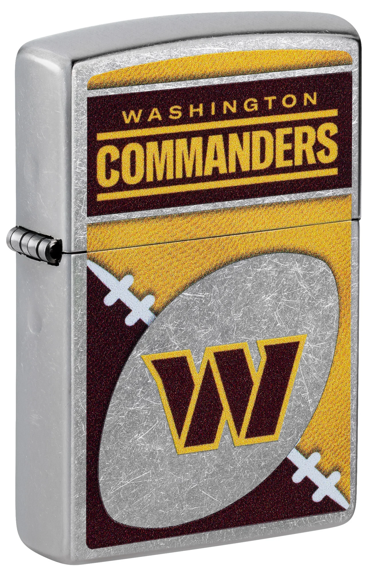 NFL Washington Commanders Chrome Logo Design
