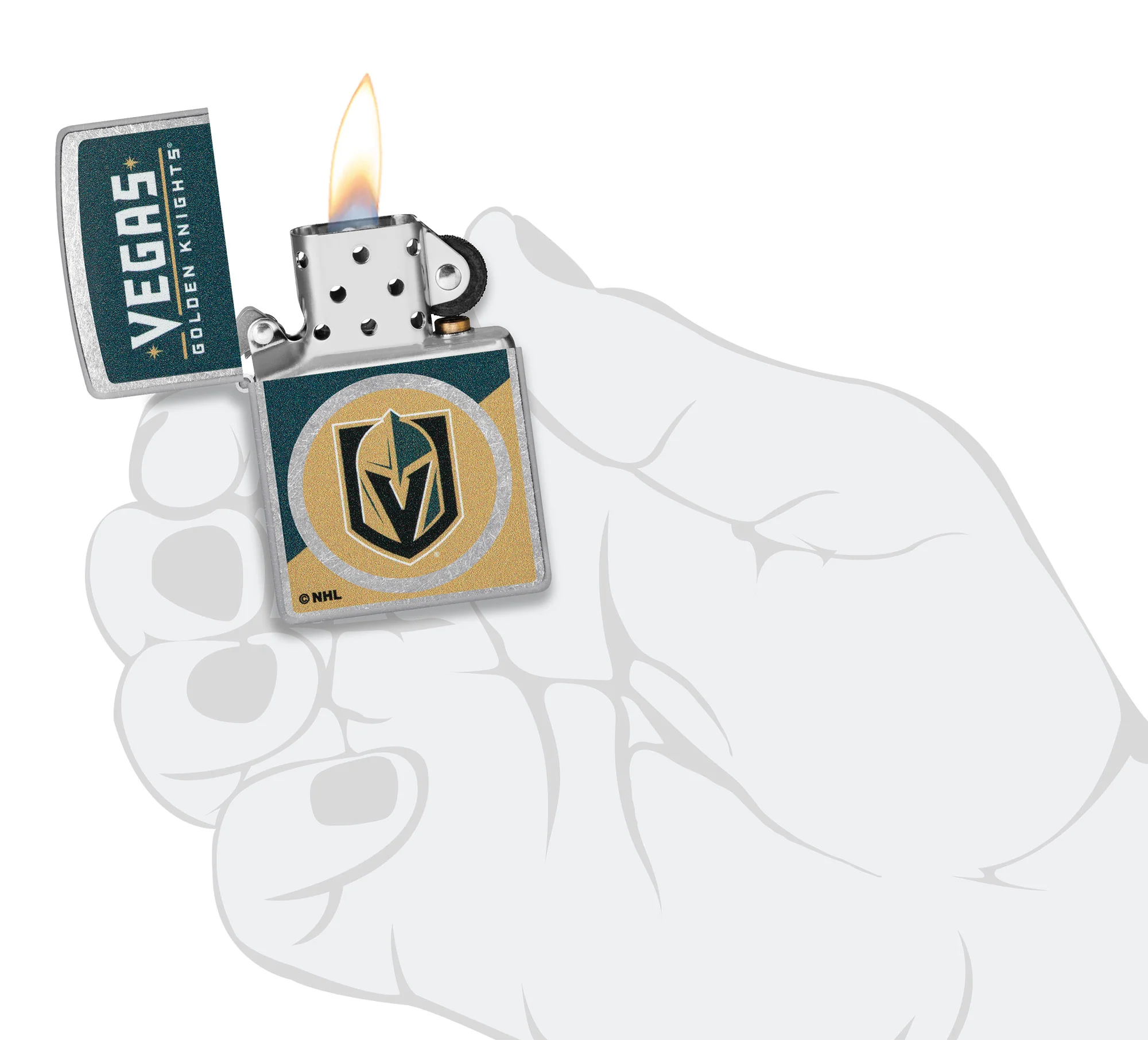 Vegas Golden Knights® Colorblock Logo Design