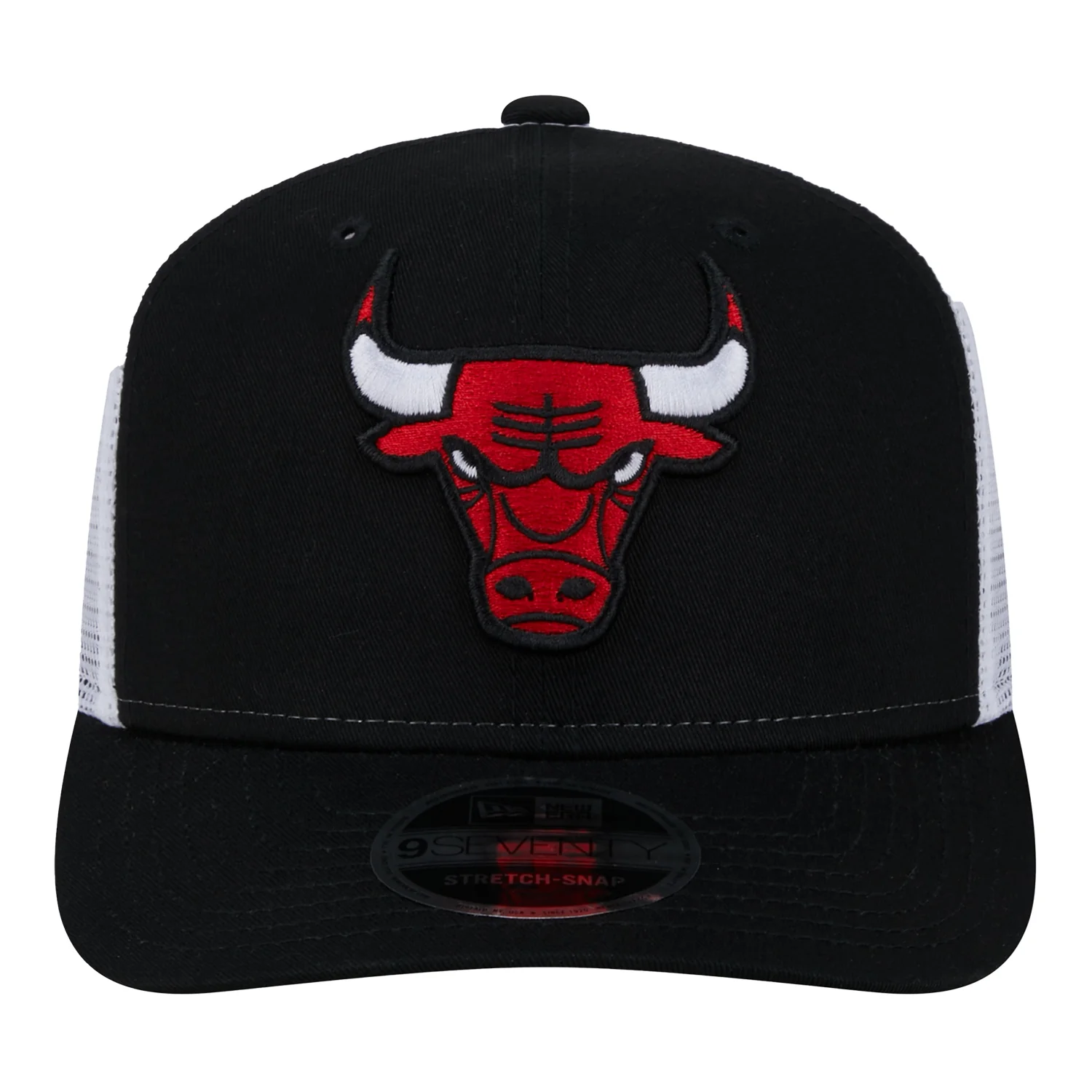 Chicago Bulls New Era 970 Stretch Core Classic Trucker Hat