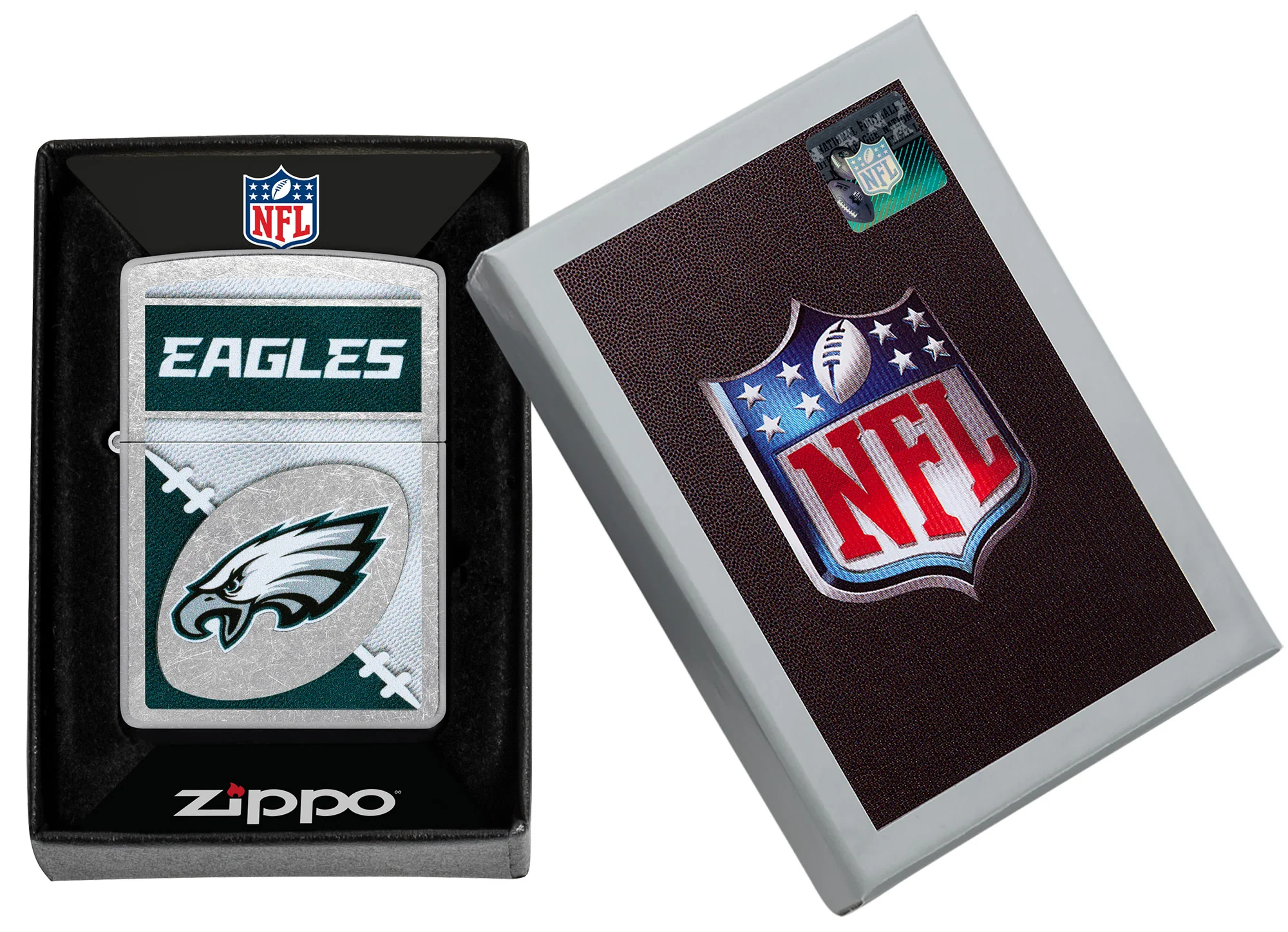 NFL Philadelphia Eagles Chrome Logo Design