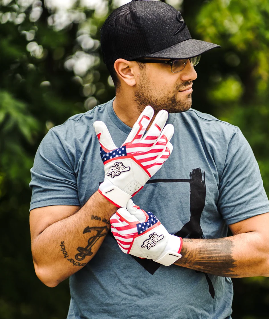Sting Squad Batting Gloves - USA
