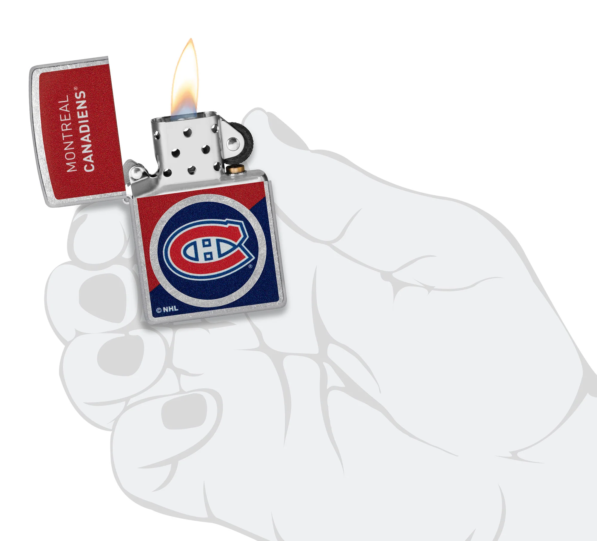 Montreal Canadiens® Colorblock Logo Design