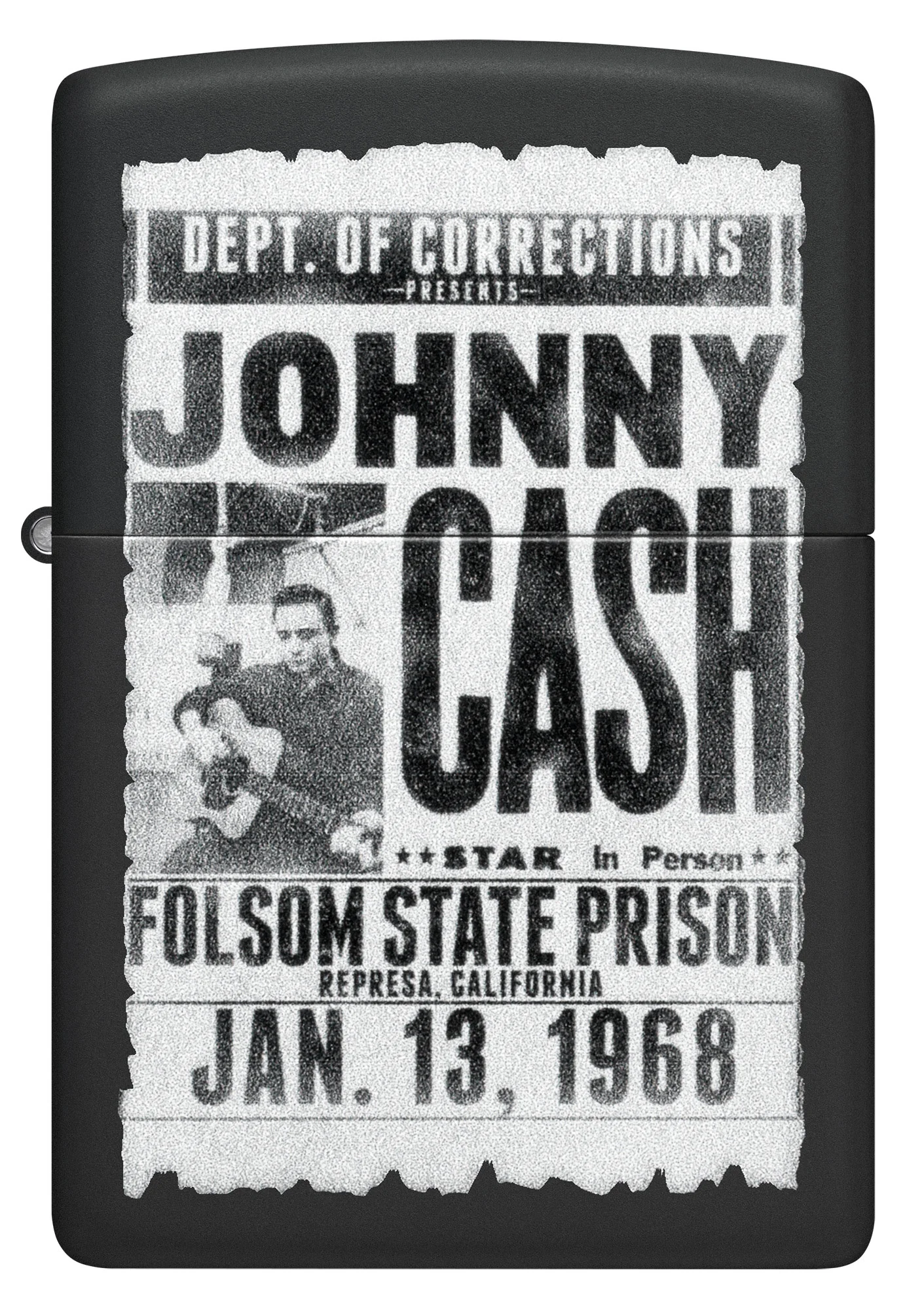 Johnny Cash Folsom State Design