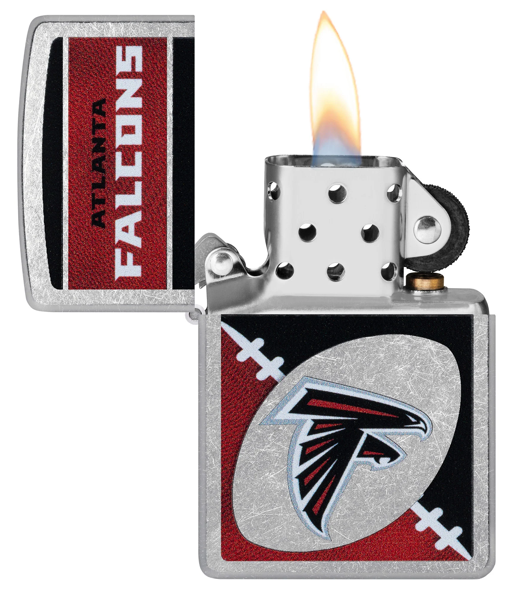 NFL Atlanta Falcons Chrome Logo Design