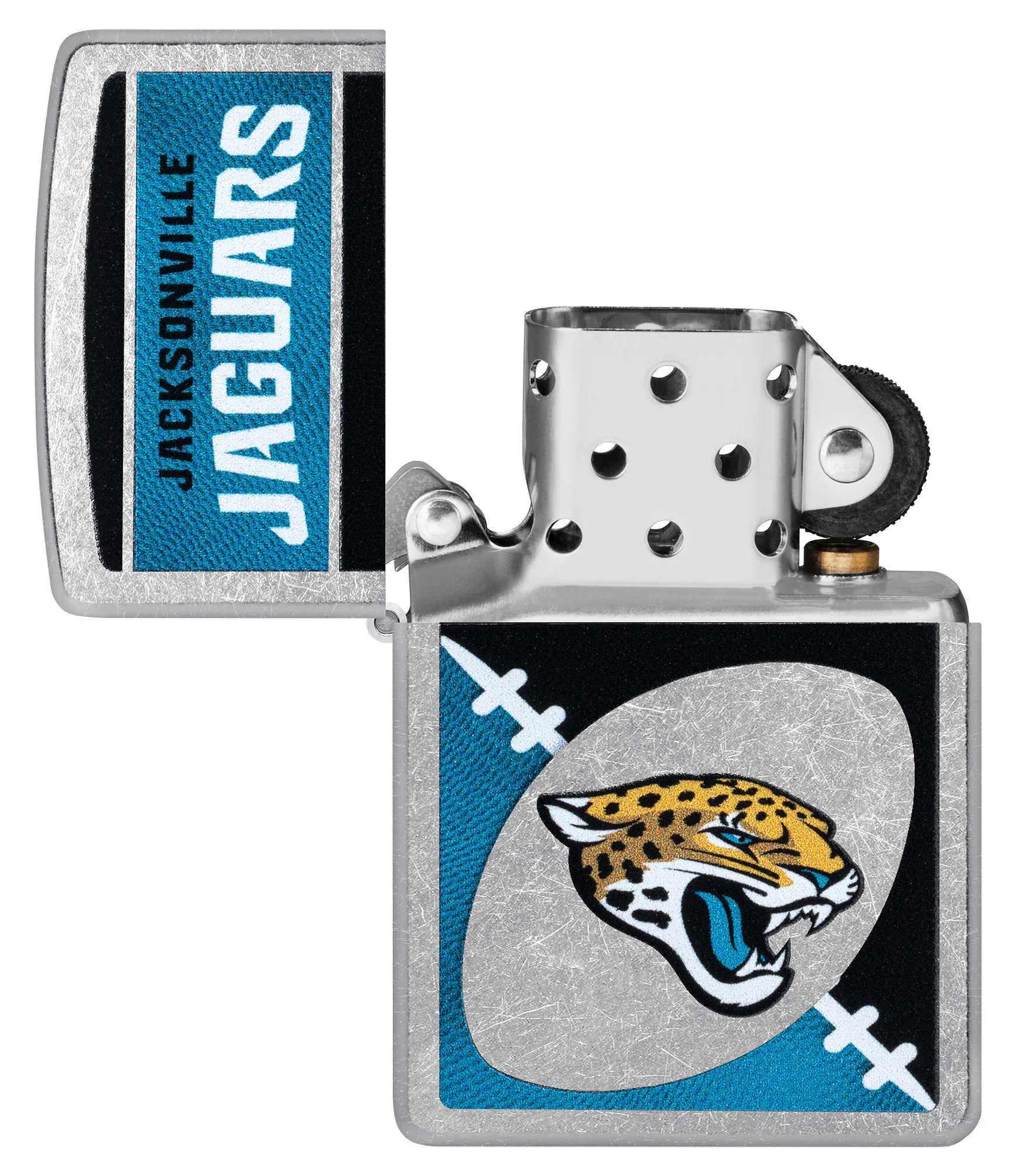 NFL Jacksonville Jaguars Chrome Logo Design