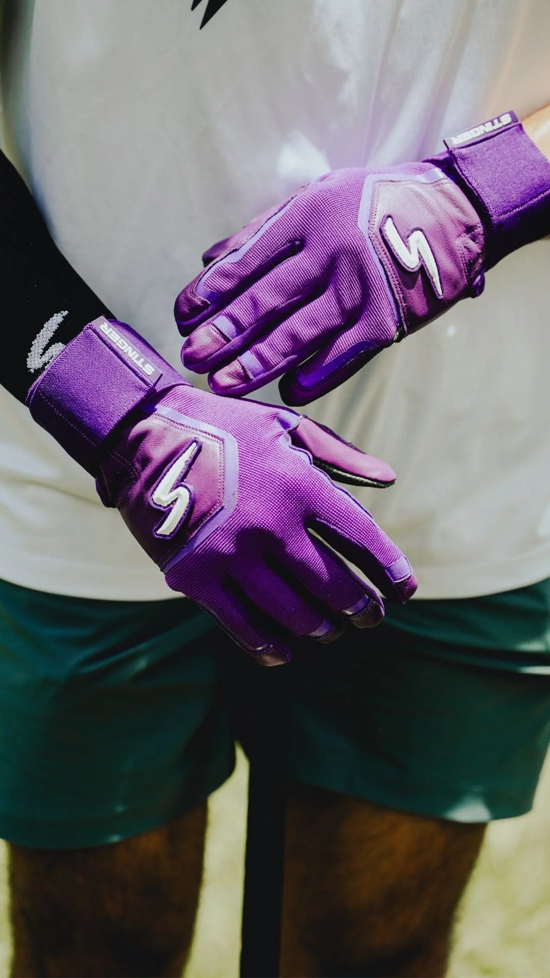 Winder Series Batting Gloves - Purple