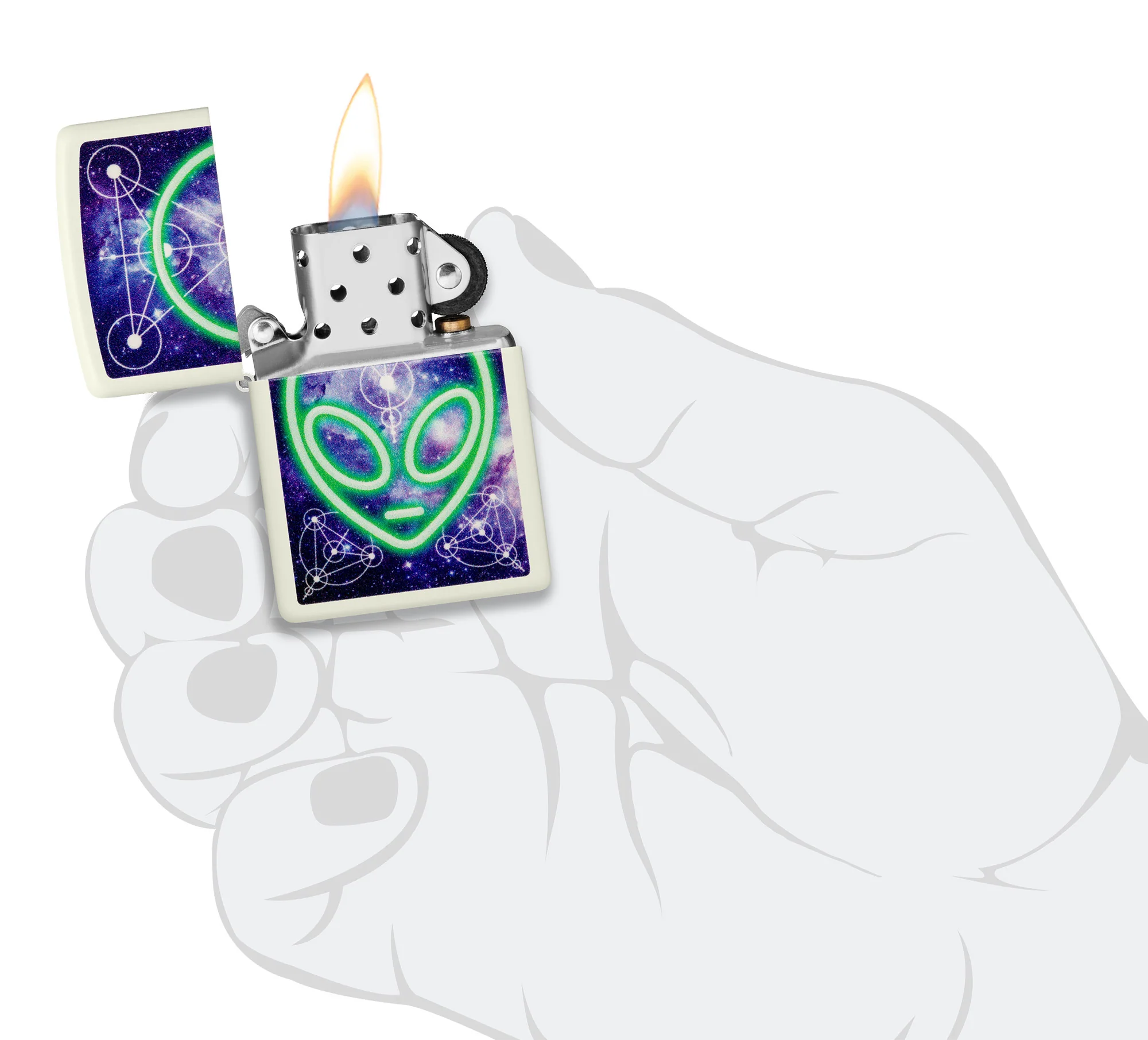 Glowing Alien Design