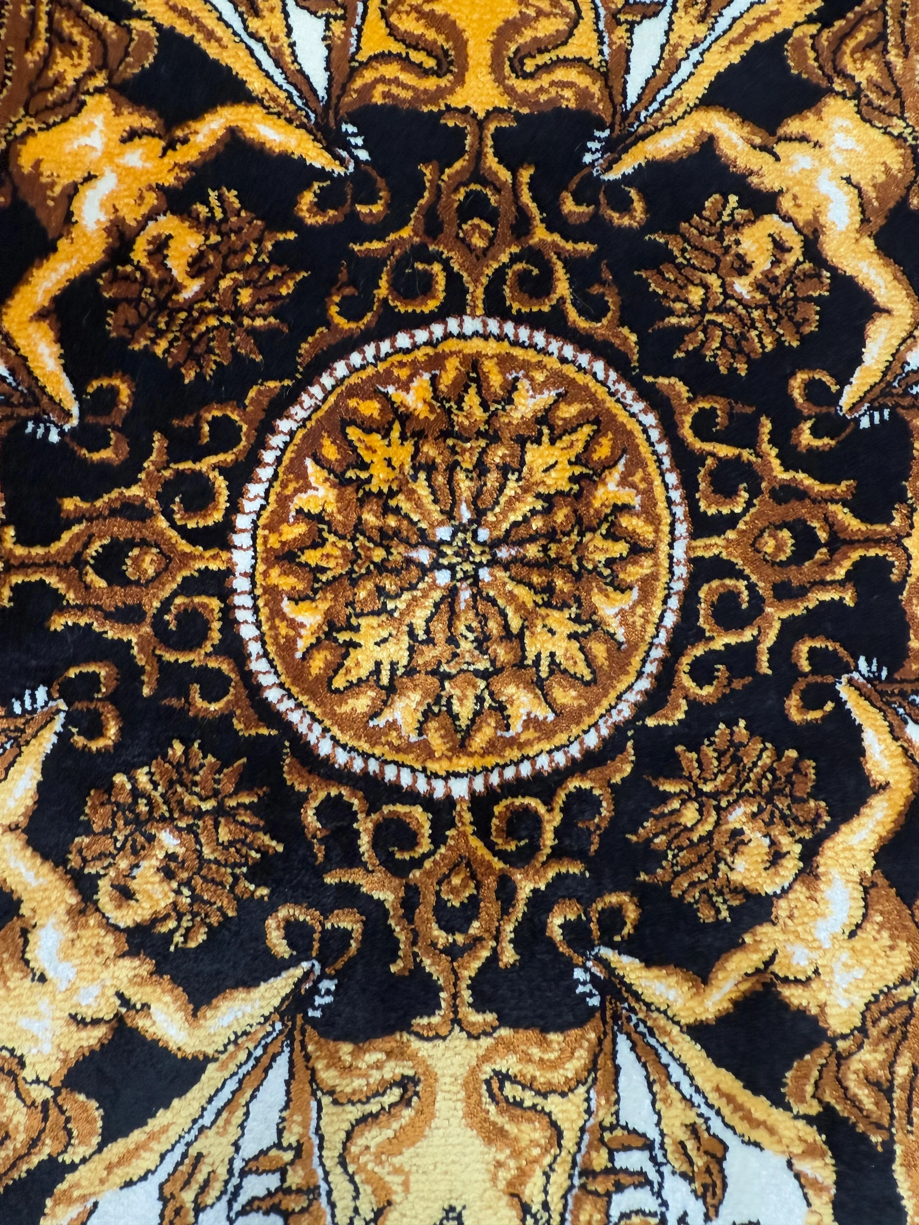 Fine Persian Pure Silk Rug