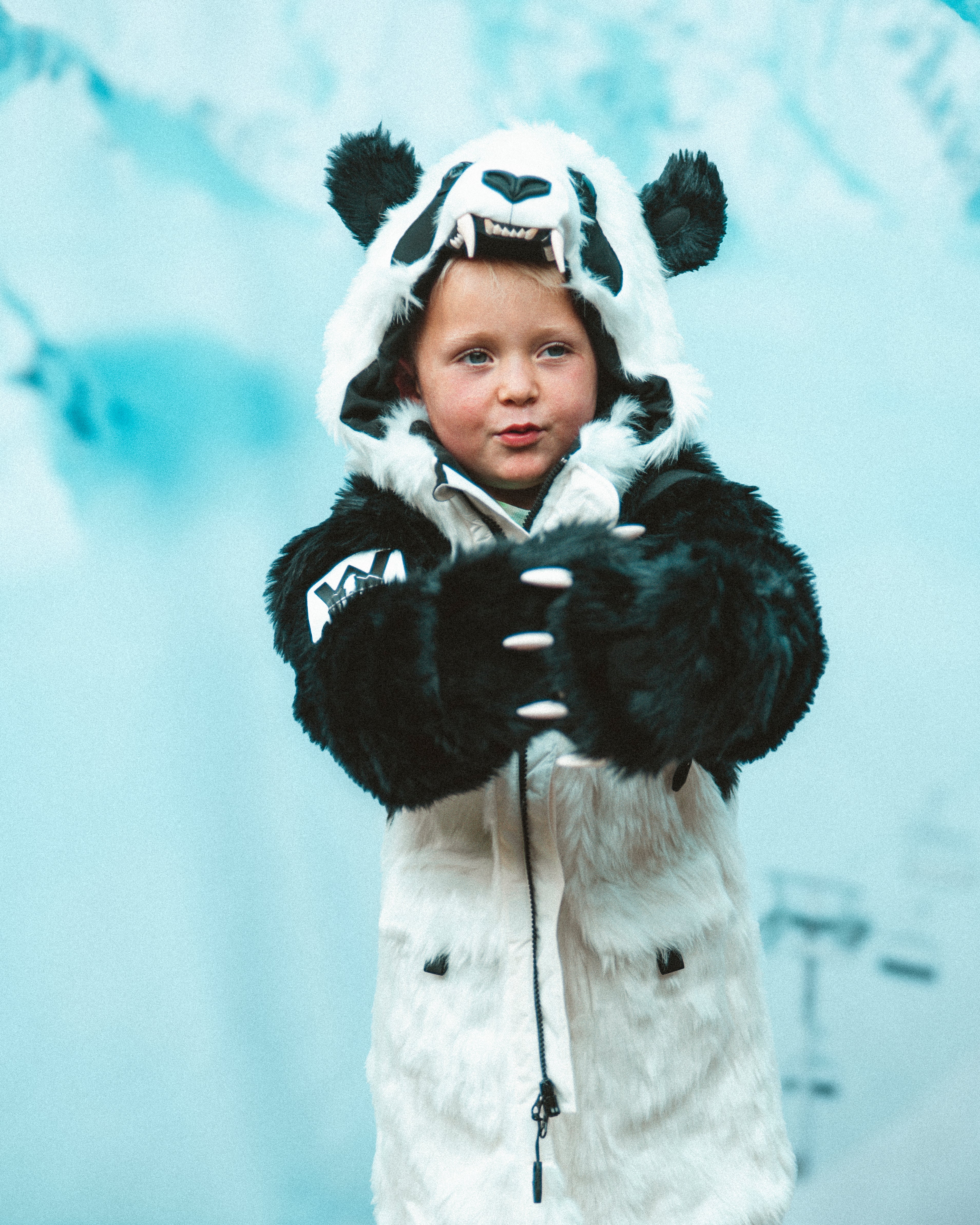 KIDS' PANDA COAT