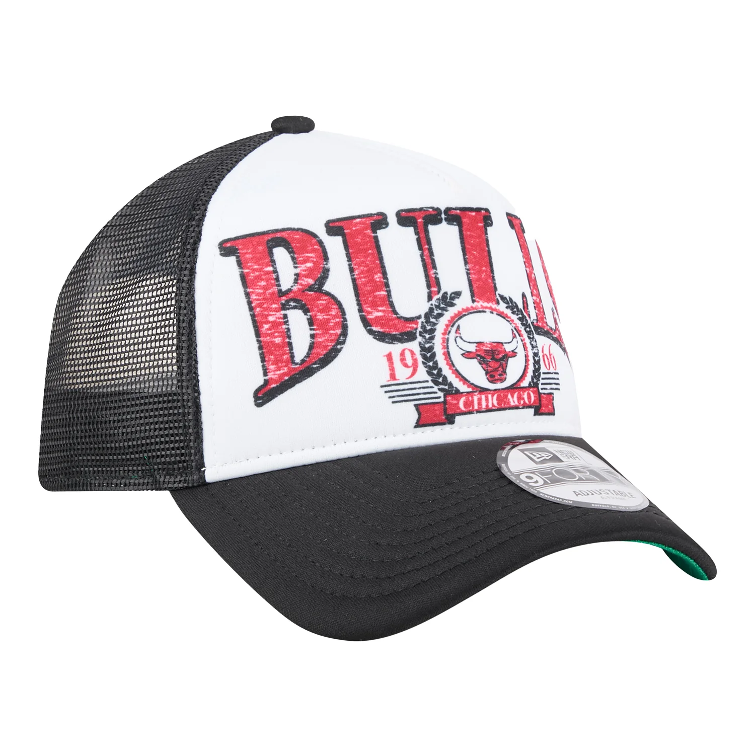 Chicago Bulls New Era 940 A-Frame Varsity Laurel Golfer