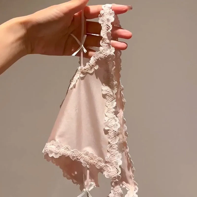 Velvet Ties – Lace Satin Panty