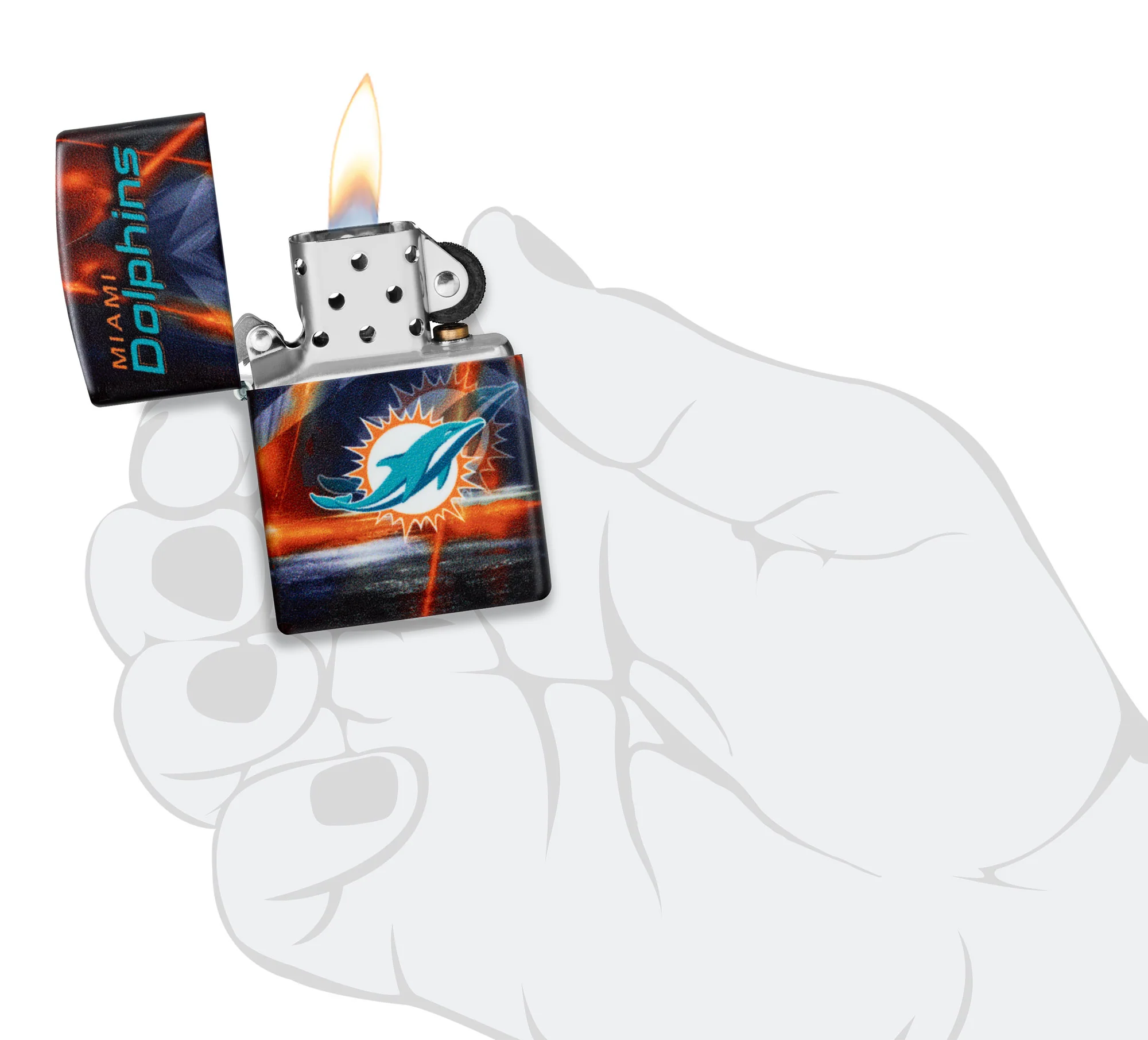 NFL Miami Dolphins Team Spirit Design