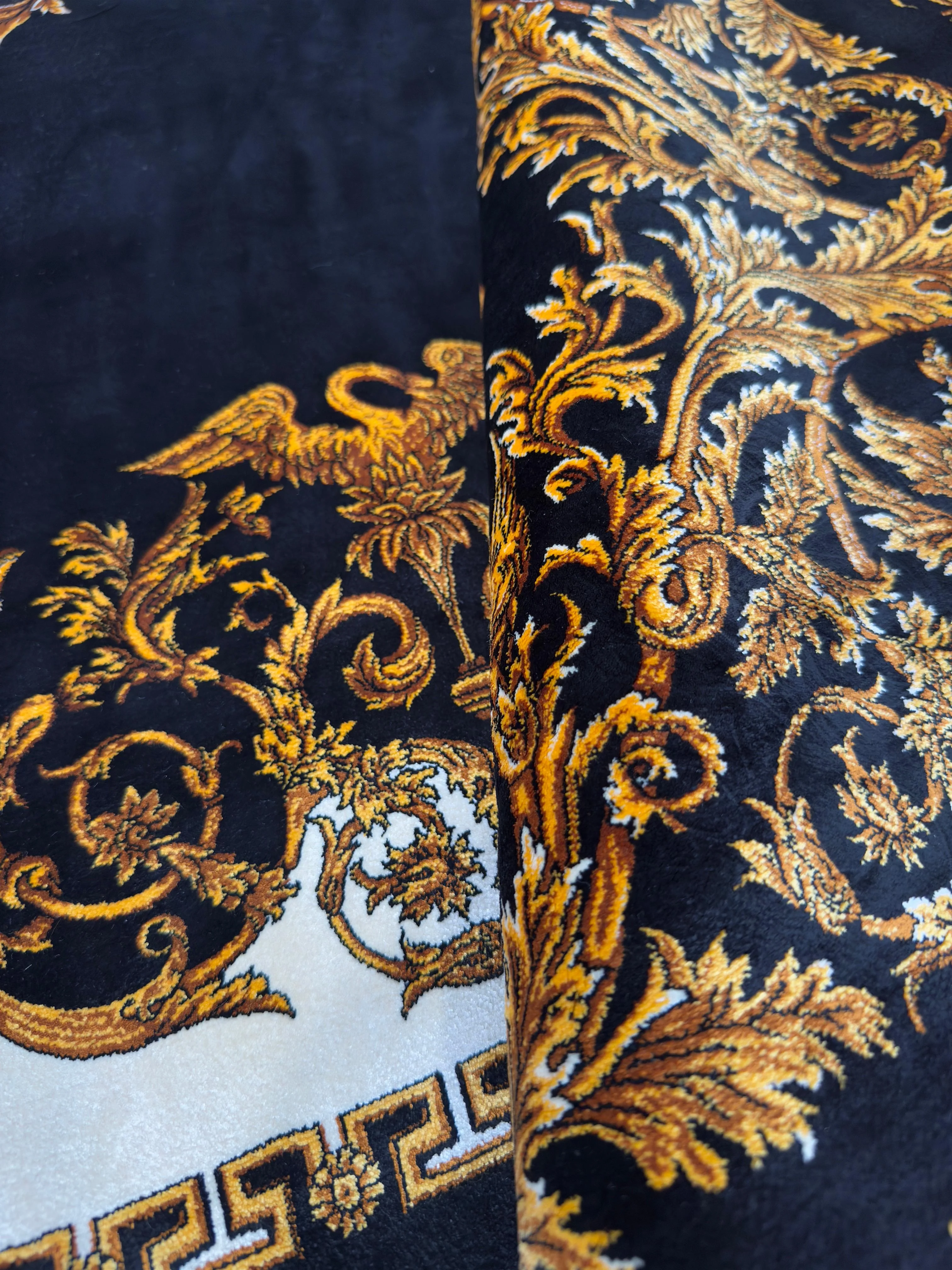 Fine Persian Pure Silk Rug