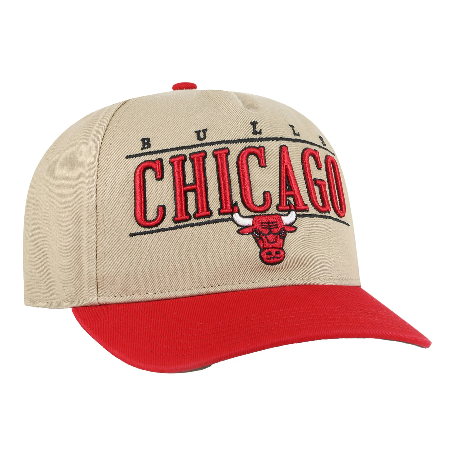 Chicago Bulls 47 Brand Hitch City Line Snapback Hat