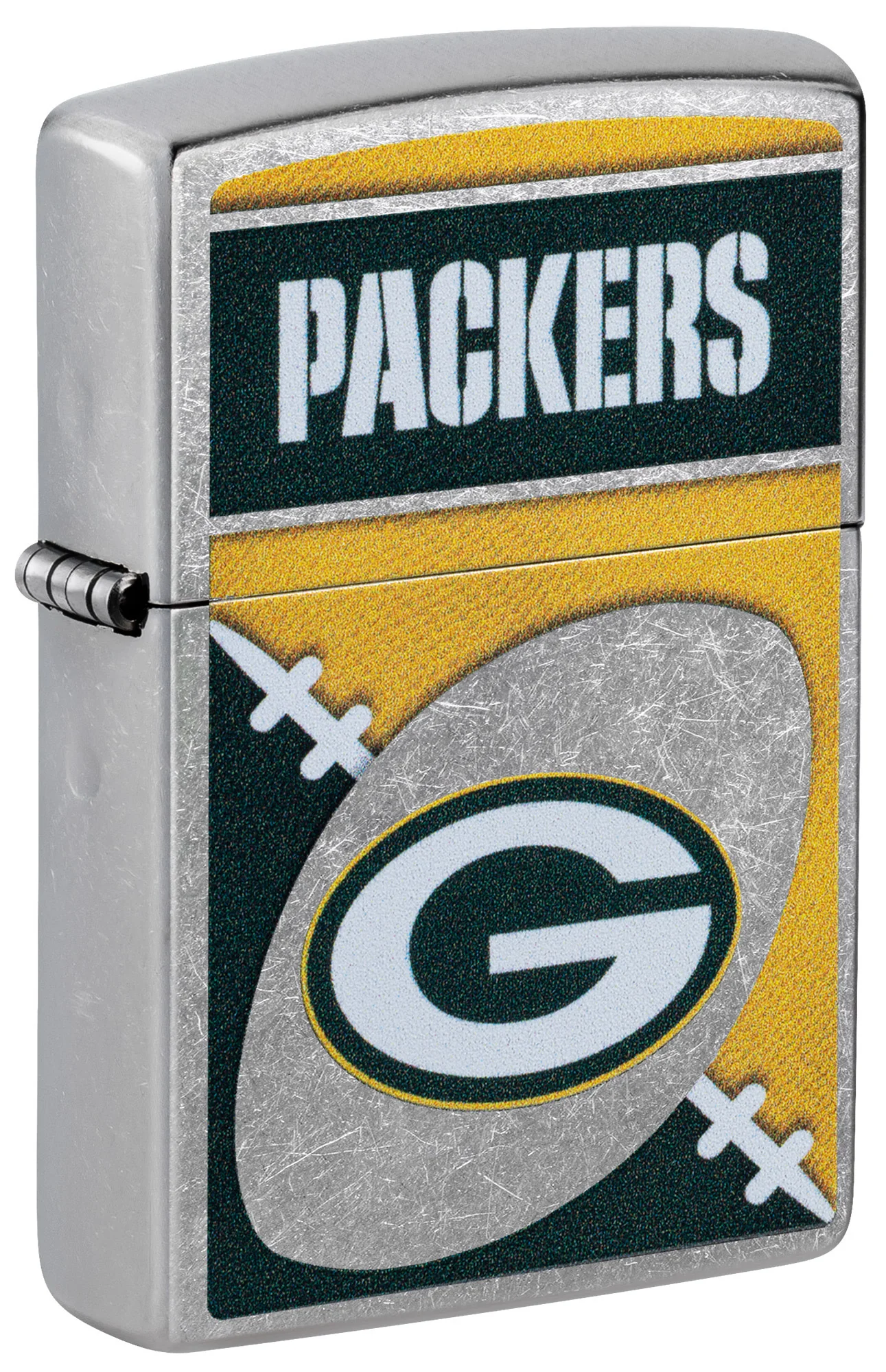 NFL Green Bay Packers Chrome Logo Design