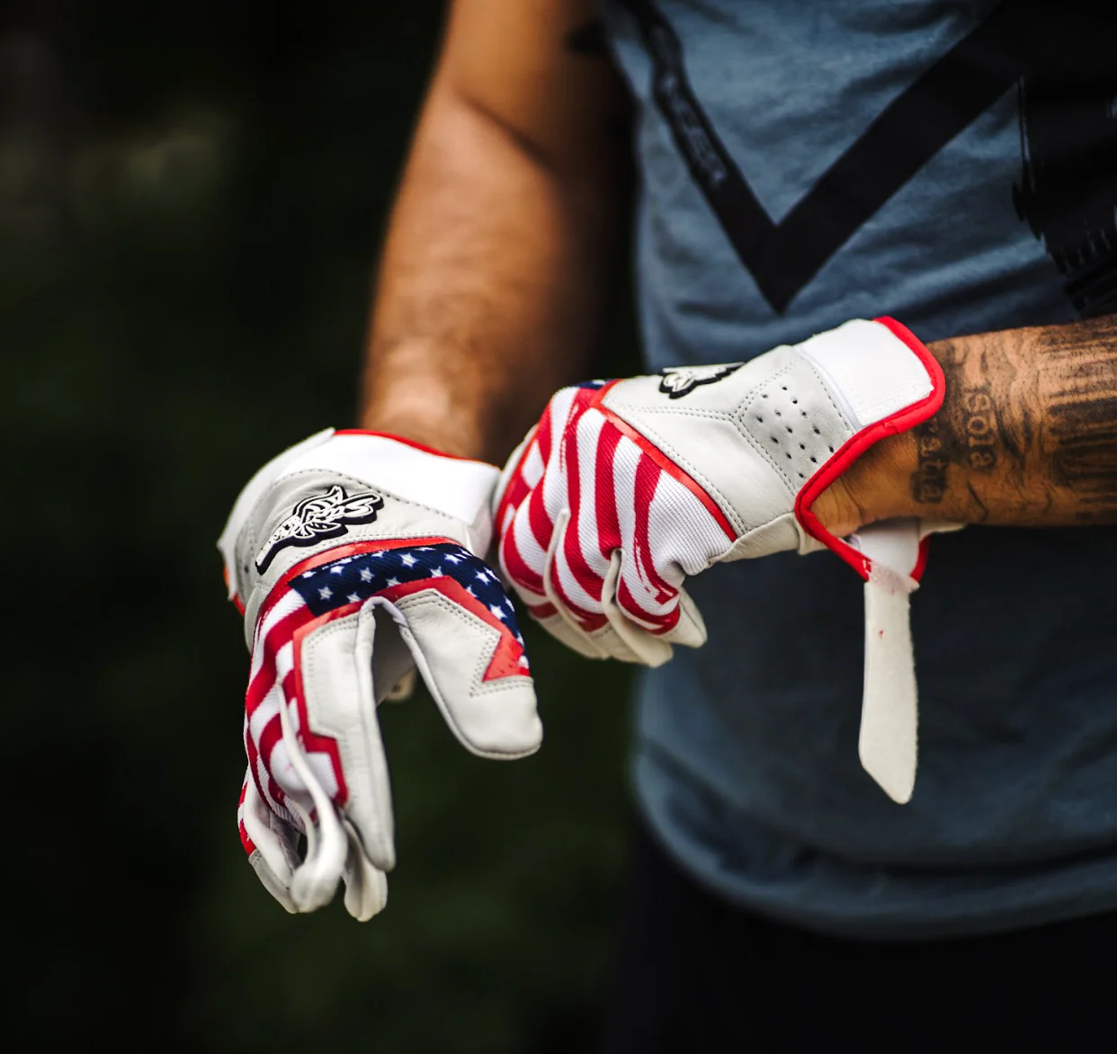 Sting Squad Batting Gloves - USA