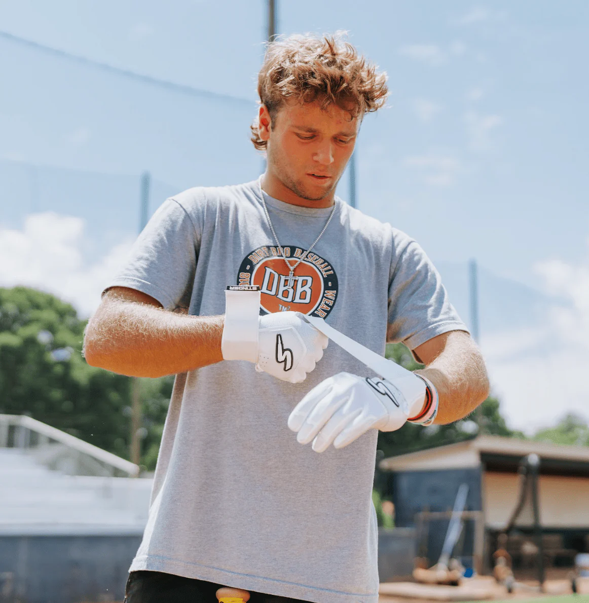 Winder Series Batting Gloves - White Out