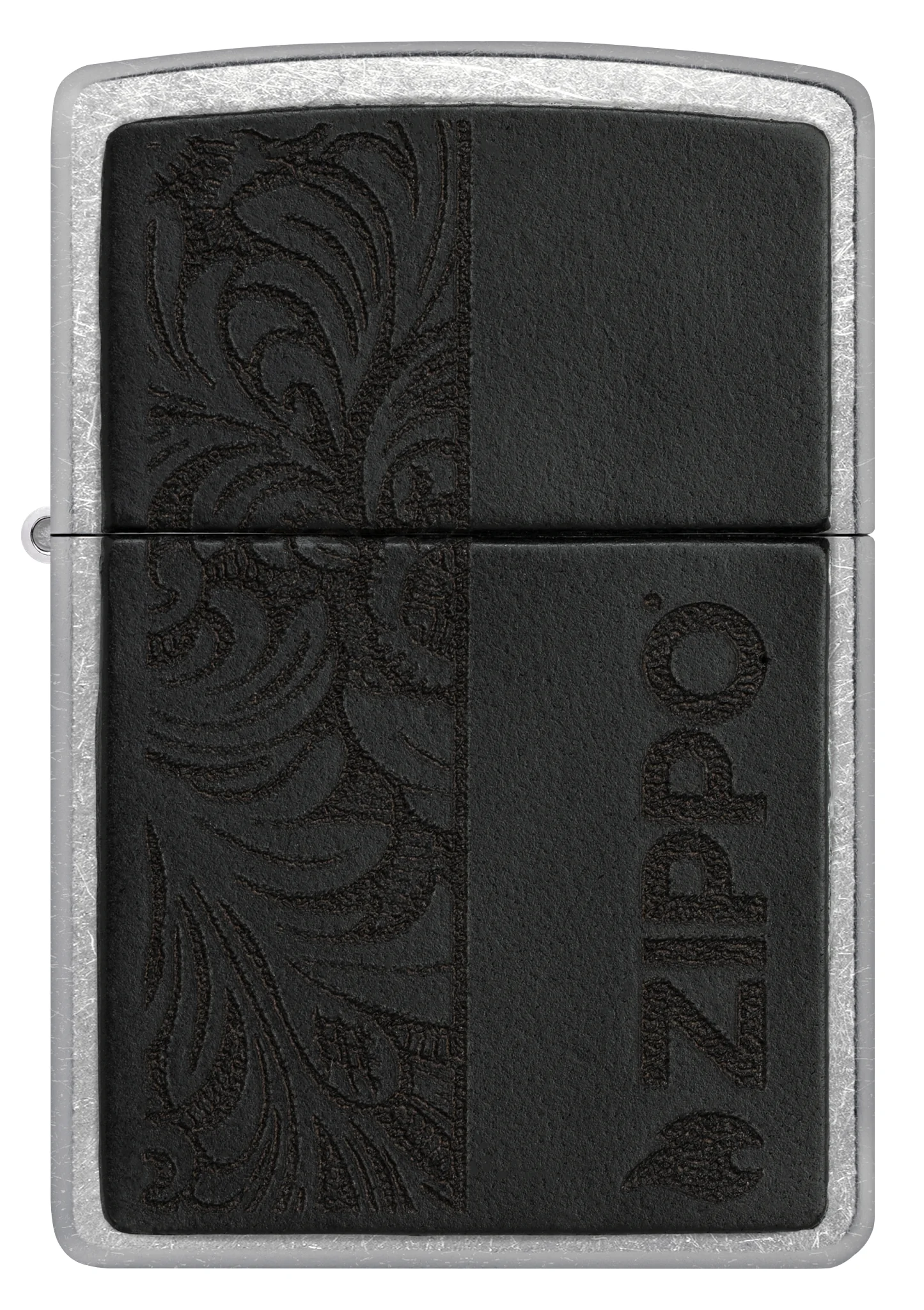 Black Leather Emblem - Zippo Design