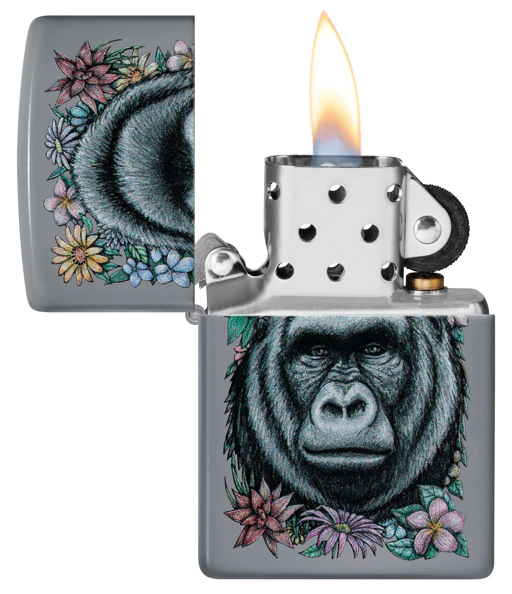 Floral Gorilla Design