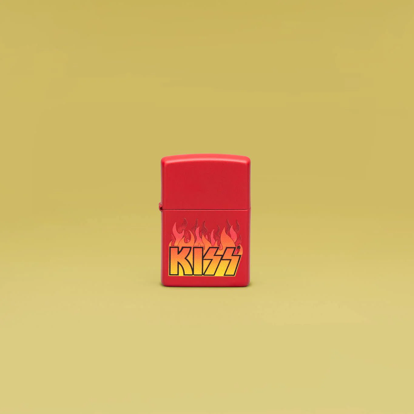 KISS® Flaming Logo Design