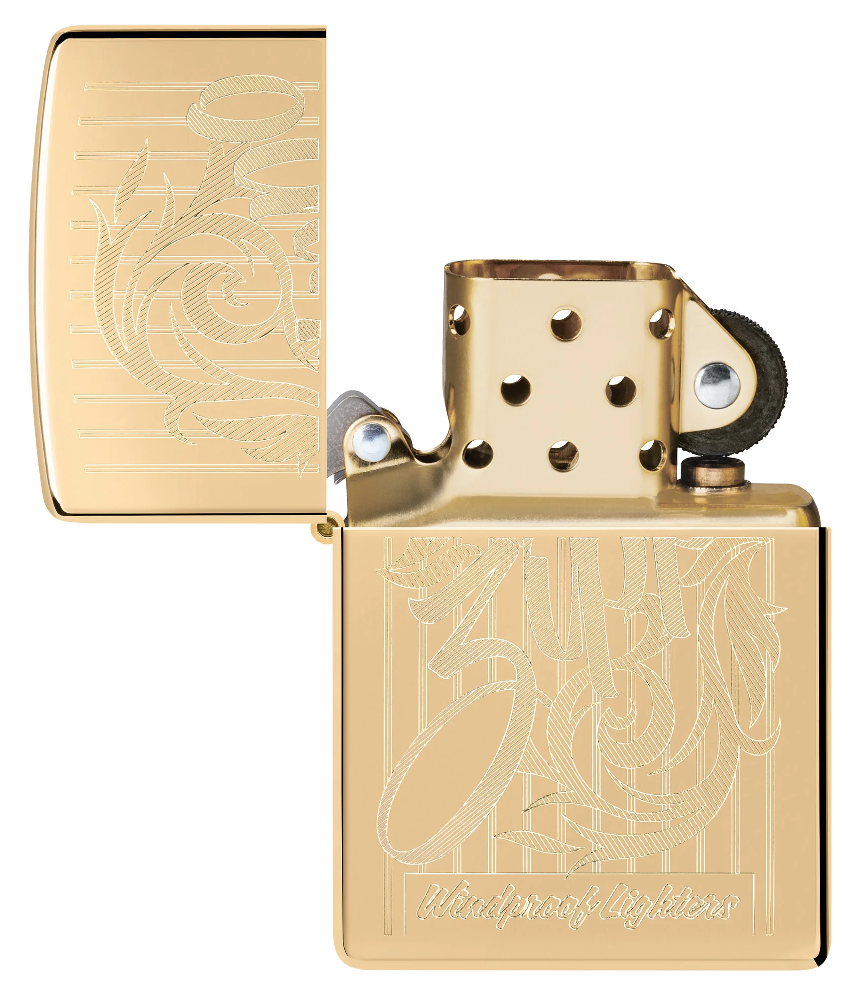 Zippo Swirling Filigree Design