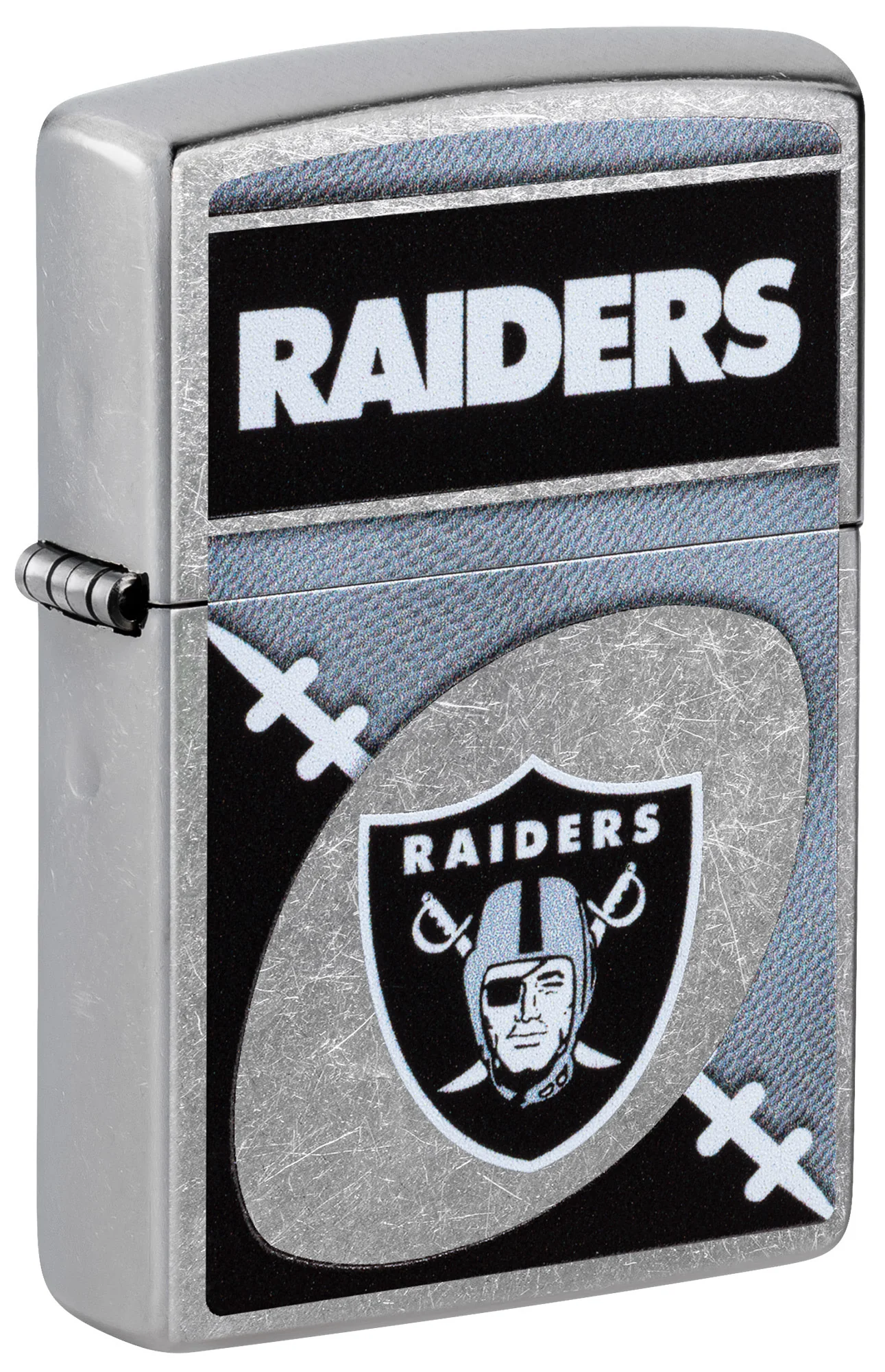 NFL Las Vegas Raiders Chrome Logo Design