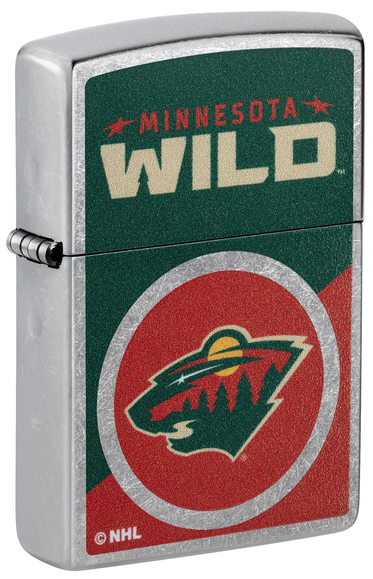Minnesota Wild® Colorblock Logo Design