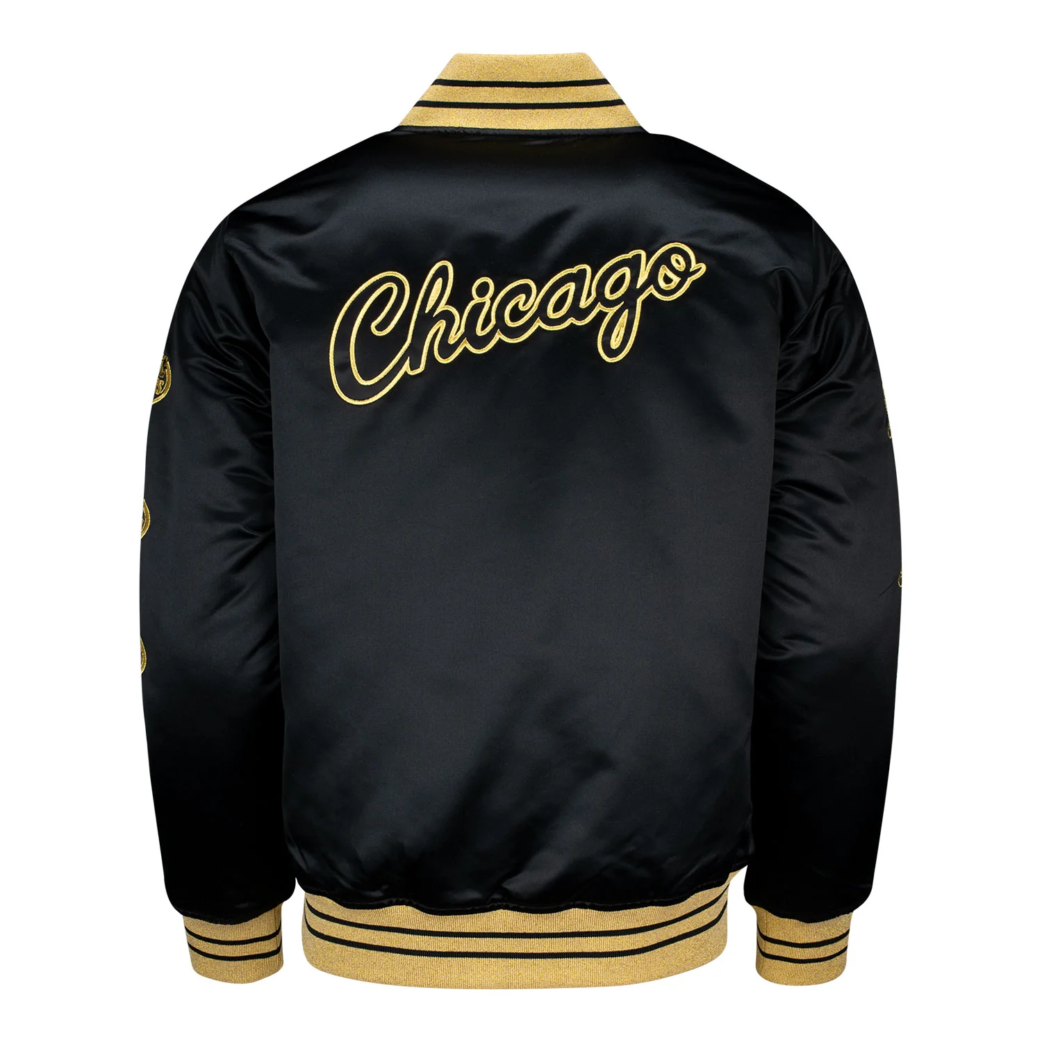 Chicago Bulls Mitchell & Ness MVP Satin Jacket