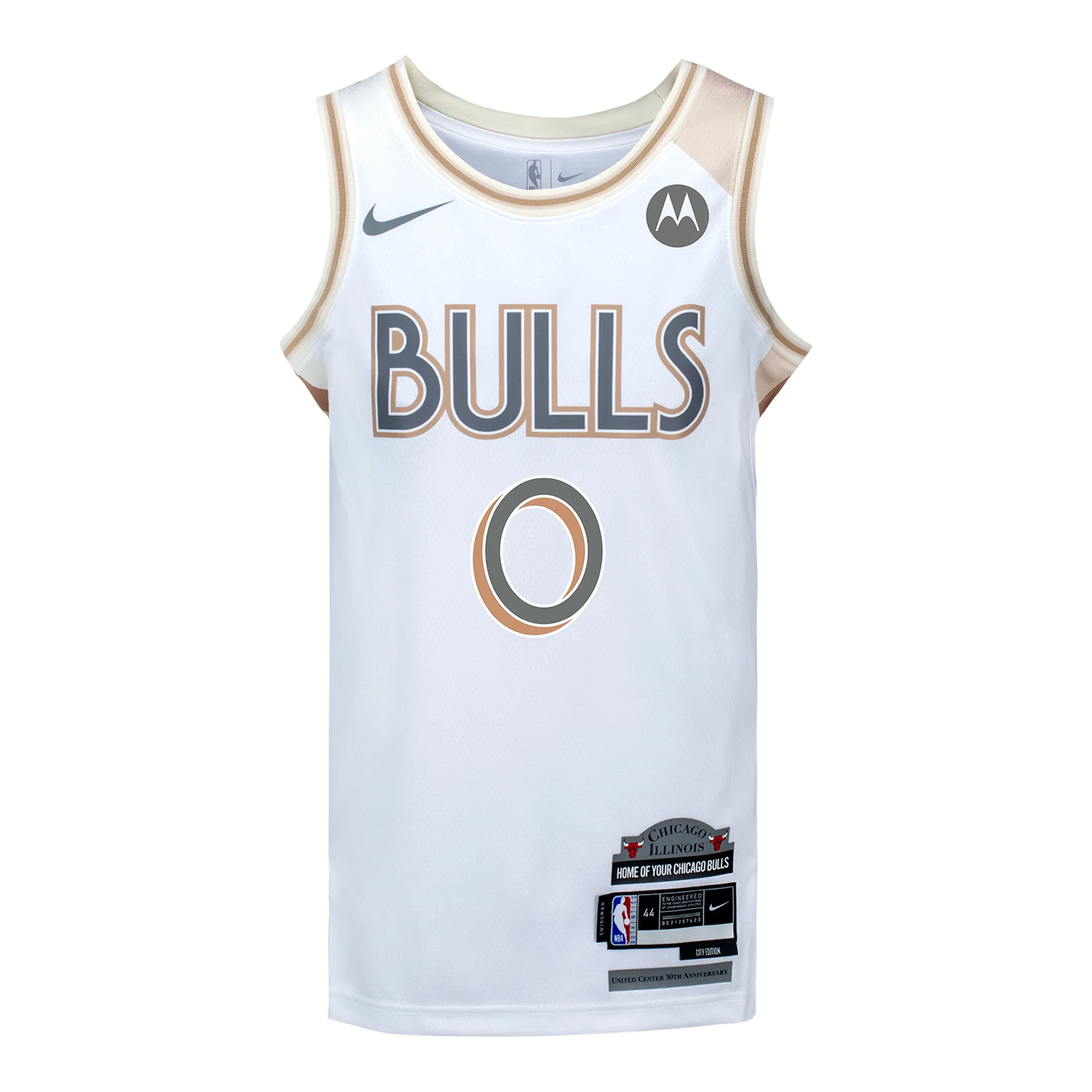 2024-25 CHICAGO BULLS COBY WHITE CITY EDITION SWINGMAN JERSEY