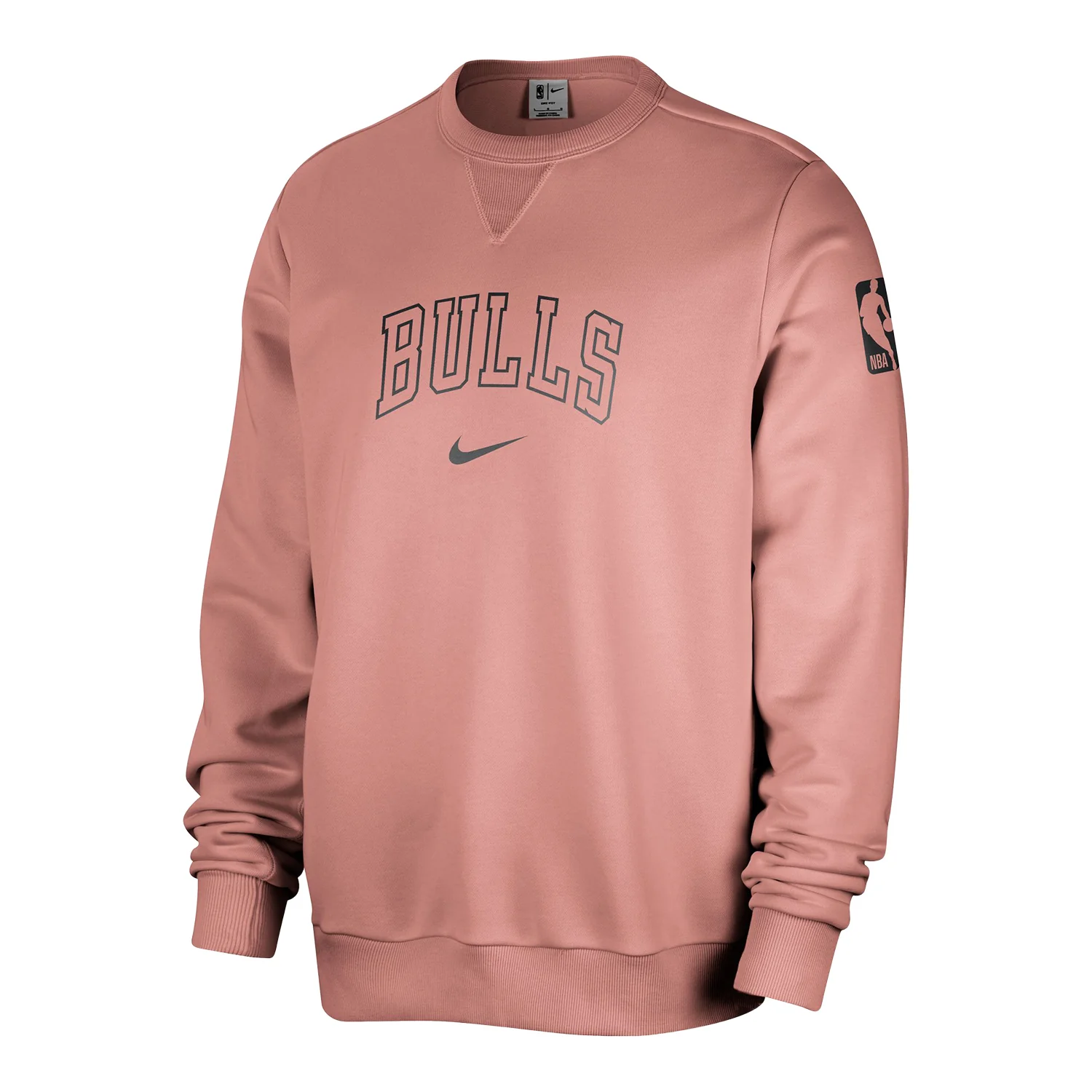 Chicago Bulls Nike Travel Red Crewneck Sweatshirt