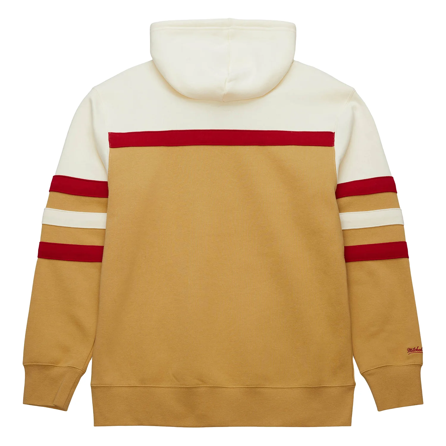 Chicago Bulls Mitchell & Ness Head Coach Colorblock Hoodie