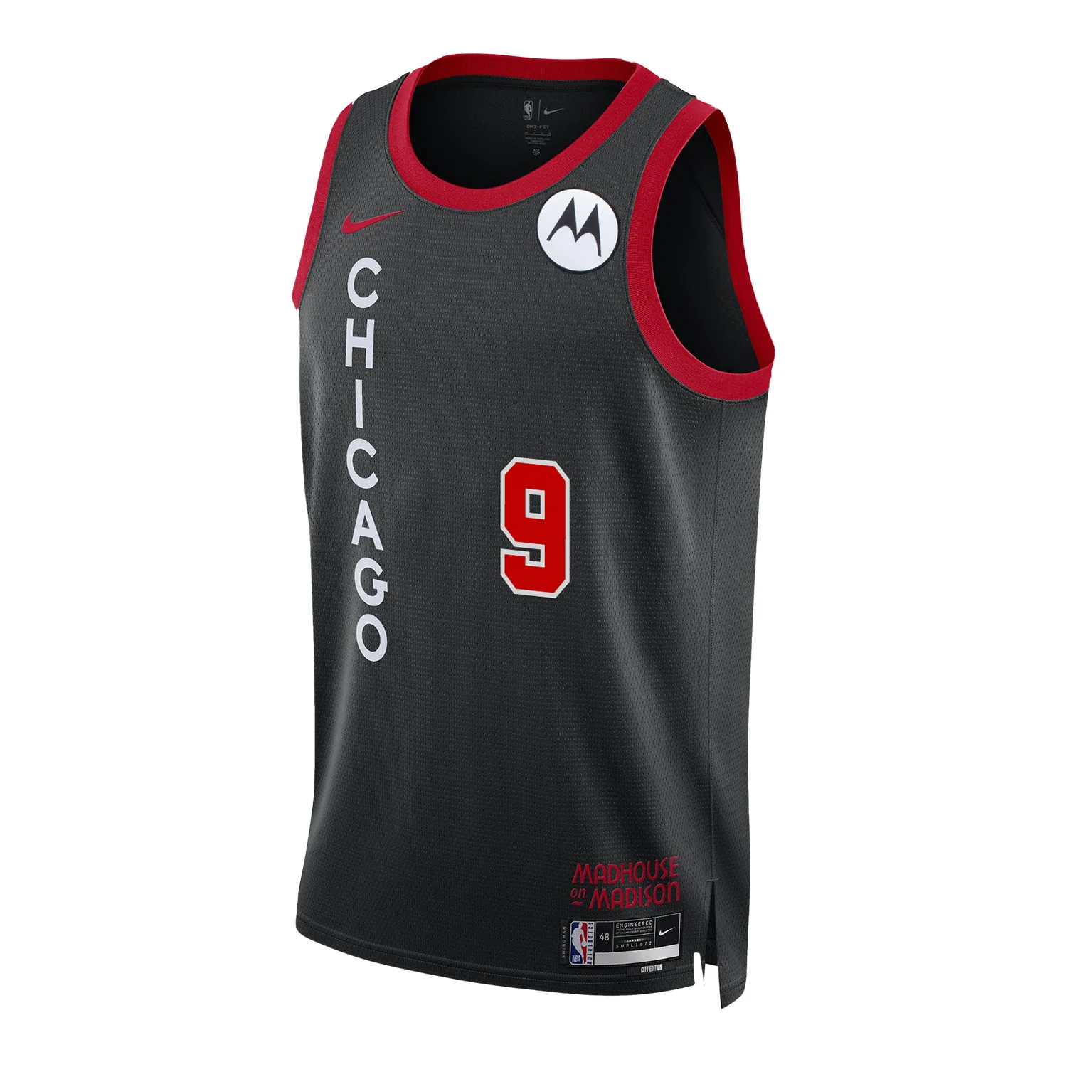 2023-24 CHICAGO BULLS NIKOLA VUČEVIĆ CITY EDITION SWINGMAN JERSEY