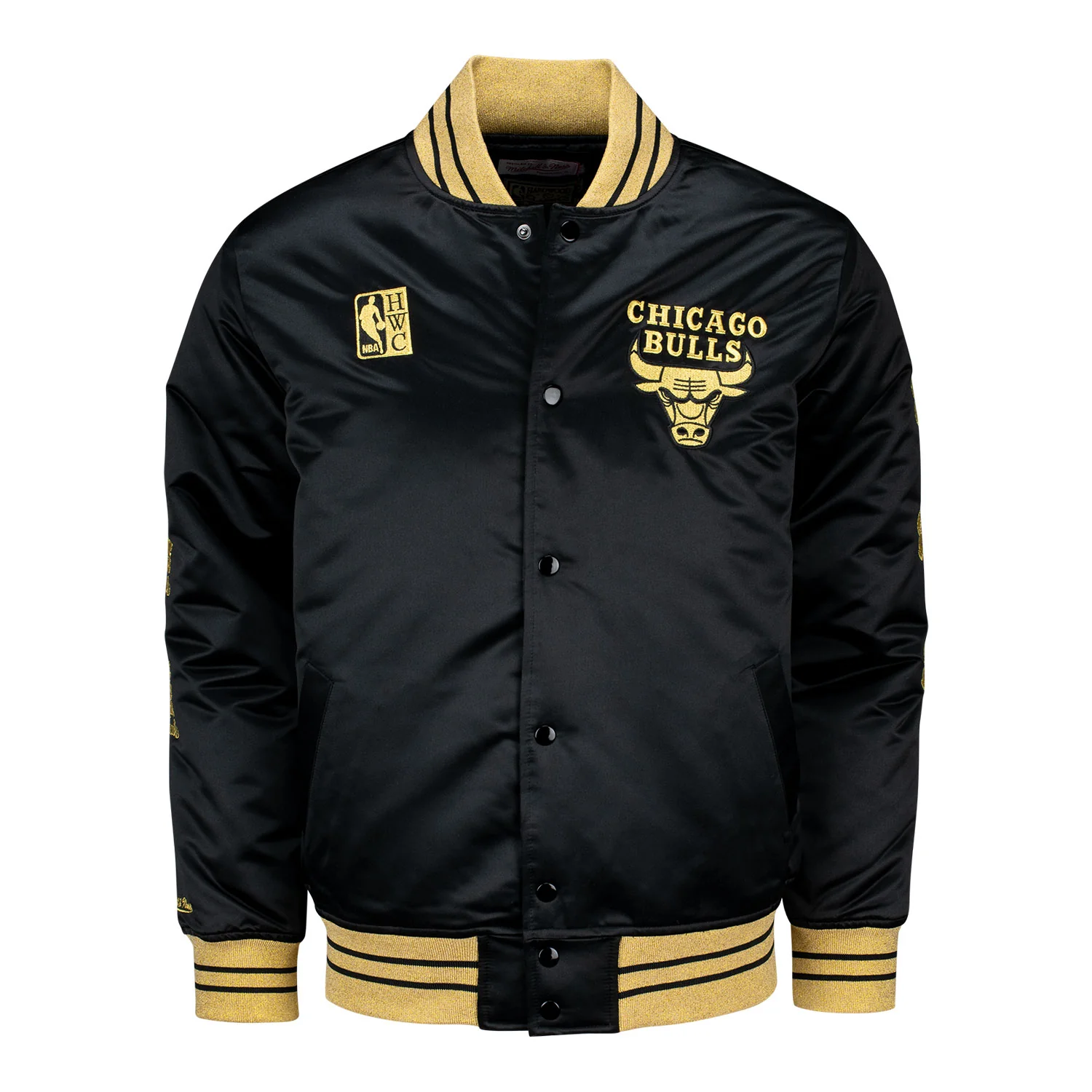 Chicago Bulls Mitchell & Ness MVP Satin Jacket