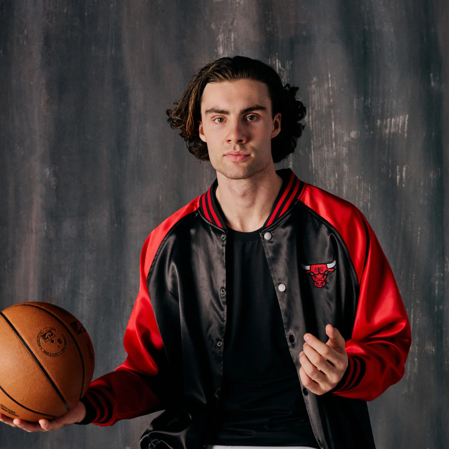 Chicago Bulls 1966 Statement Satin Bomber Jacket