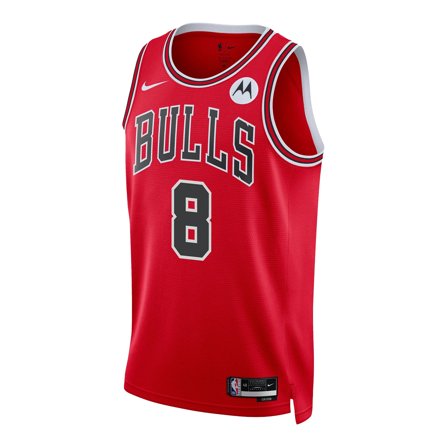 Chicago Bulls Zach LaVine Nike Icon Swingman Jersey