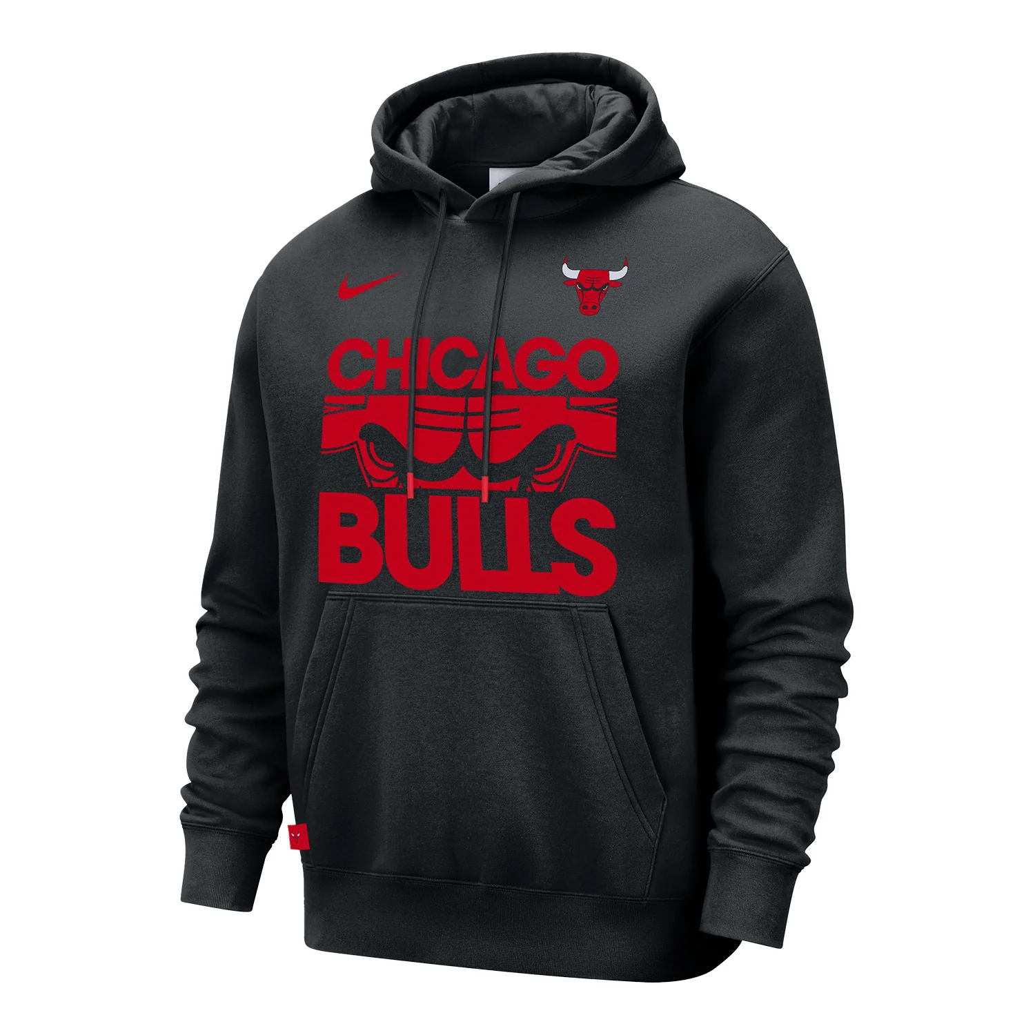 Chicago Bulls Nike Club Courtside Hoodie