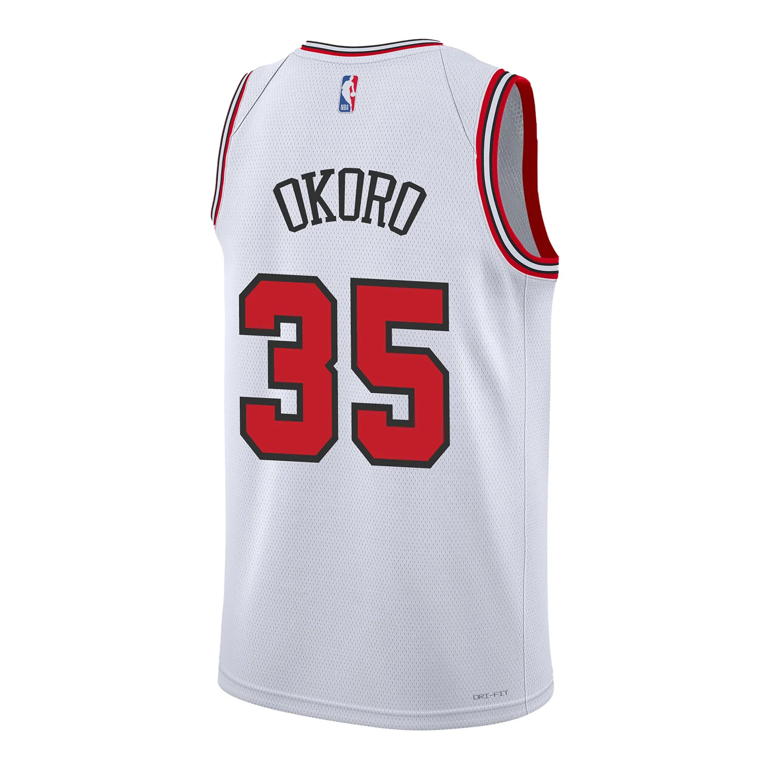 Chicago Bulls Isaac Okoro Nike Association Swingman Jersey