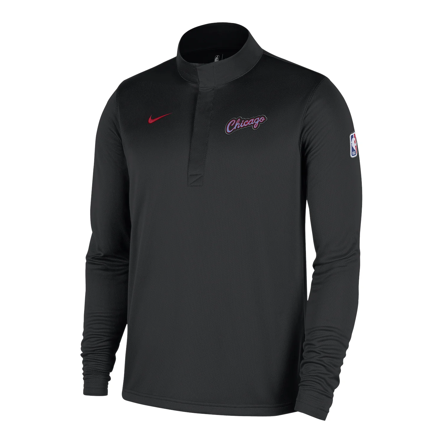 2025-26 City Edition Chicago Bulls Nike Coach's 1/4-Zip Jacket