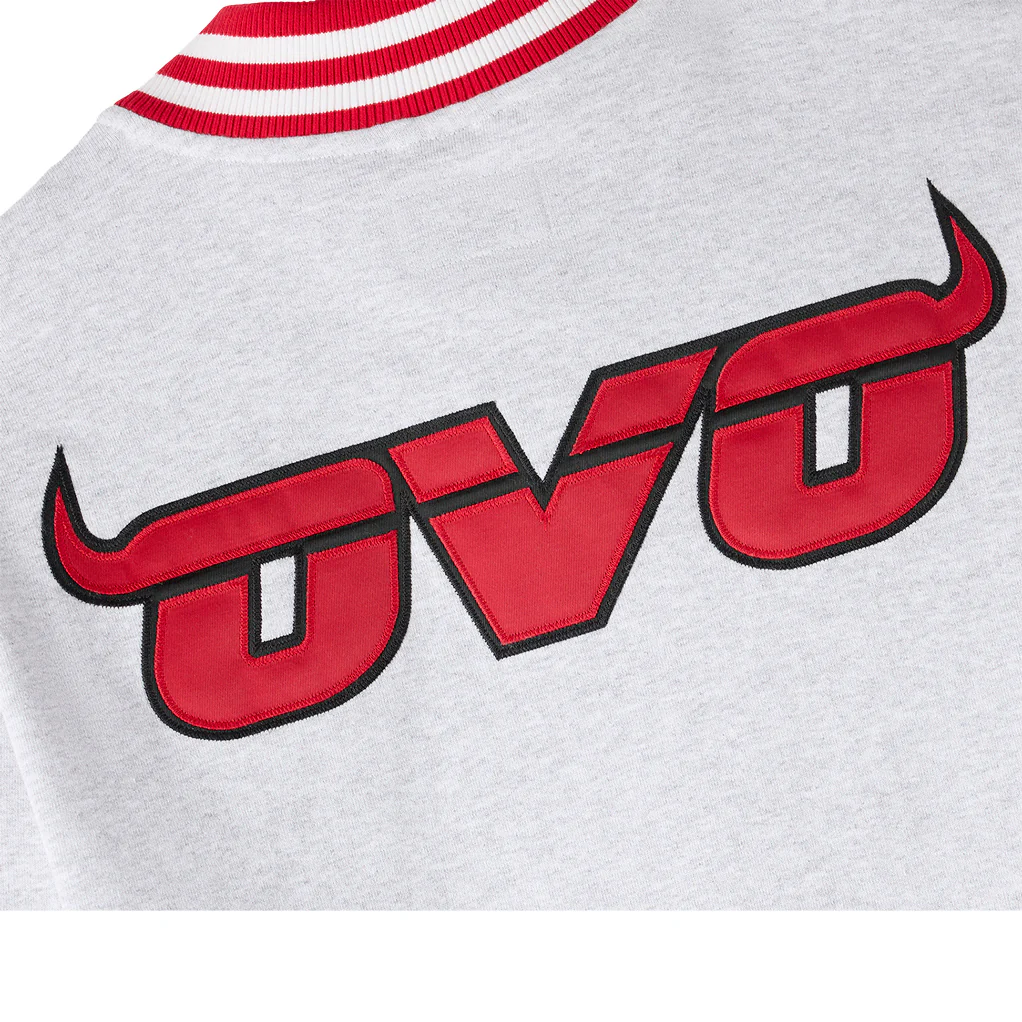Chicago Bulls X OVO Varsity Quarter-Zip Sweatshirt