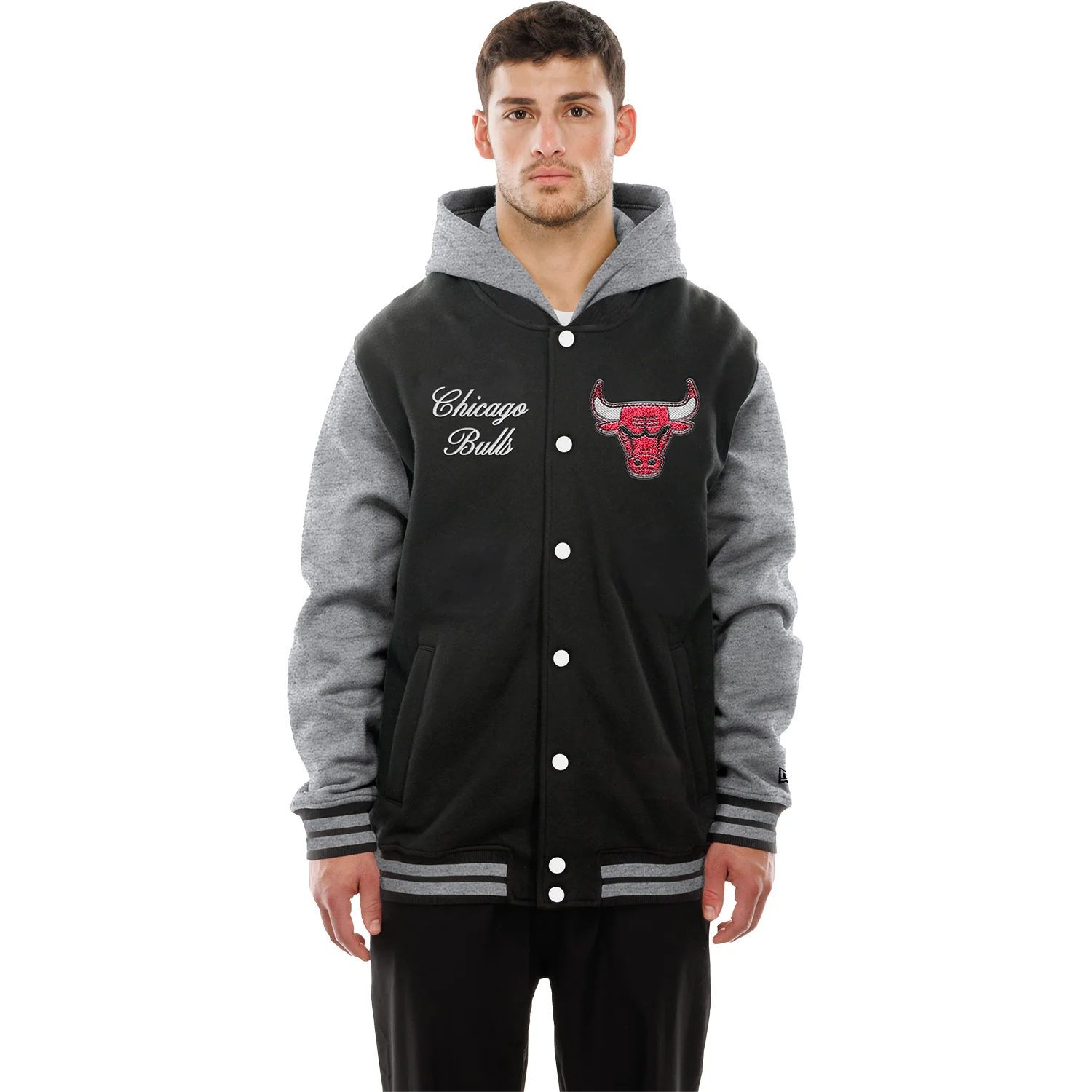 Chicago Bulls New Era Varsity Laurel Jacket