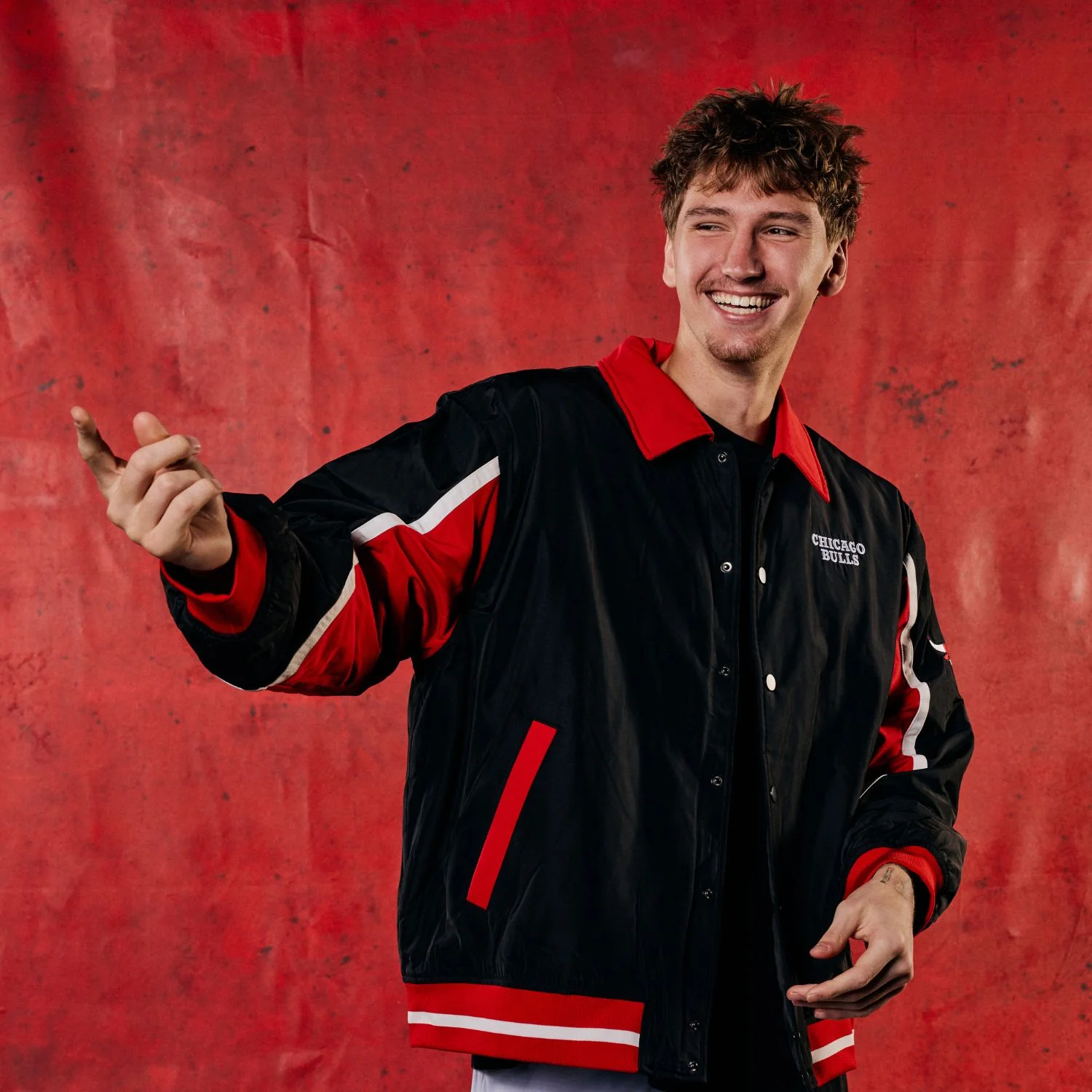 Chicago Bulls 1966 Statement Racing Stripe Jacket