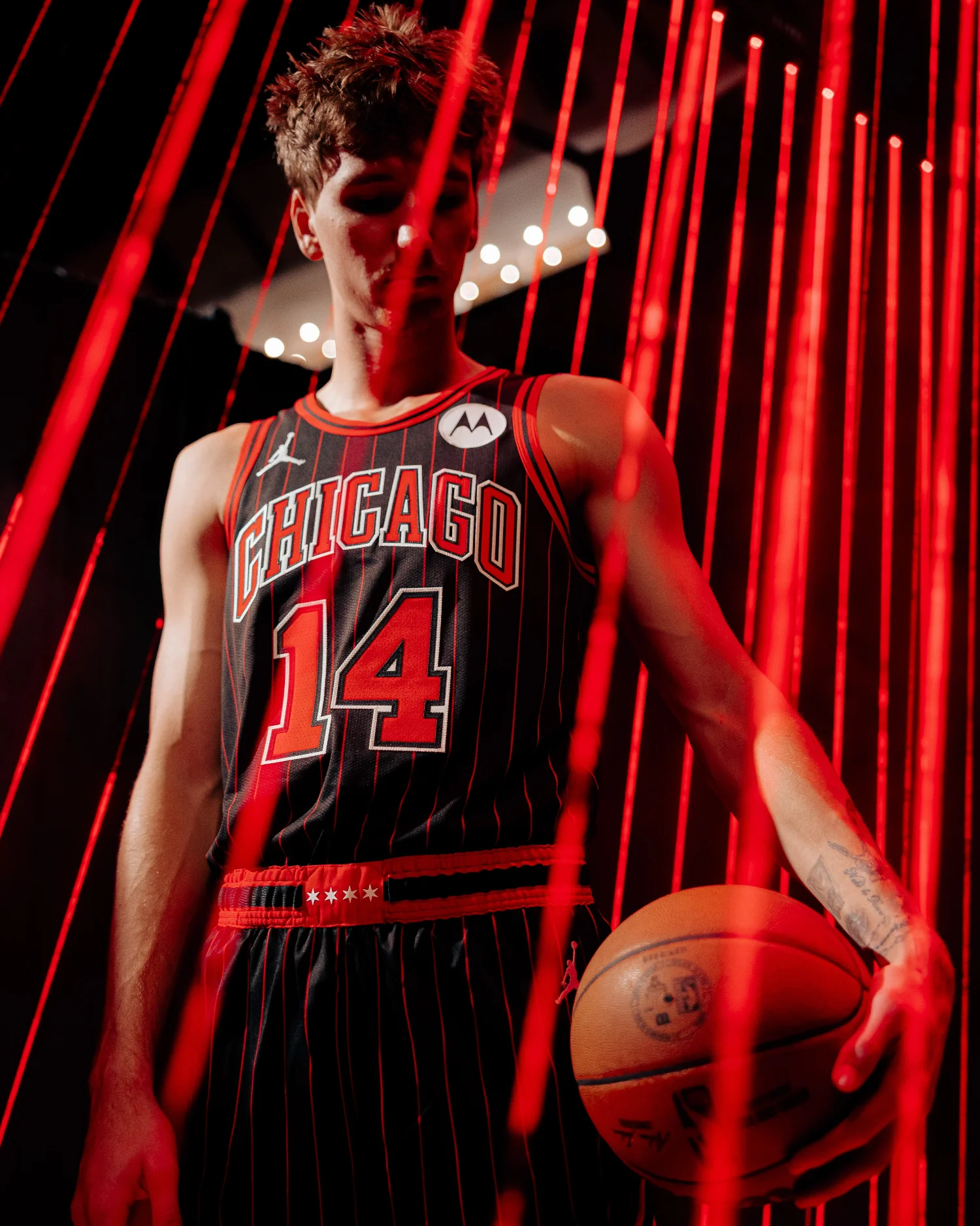 Chicago Bulls Matas Buzelis Nike Statement Swingman Jersey - 2025-26