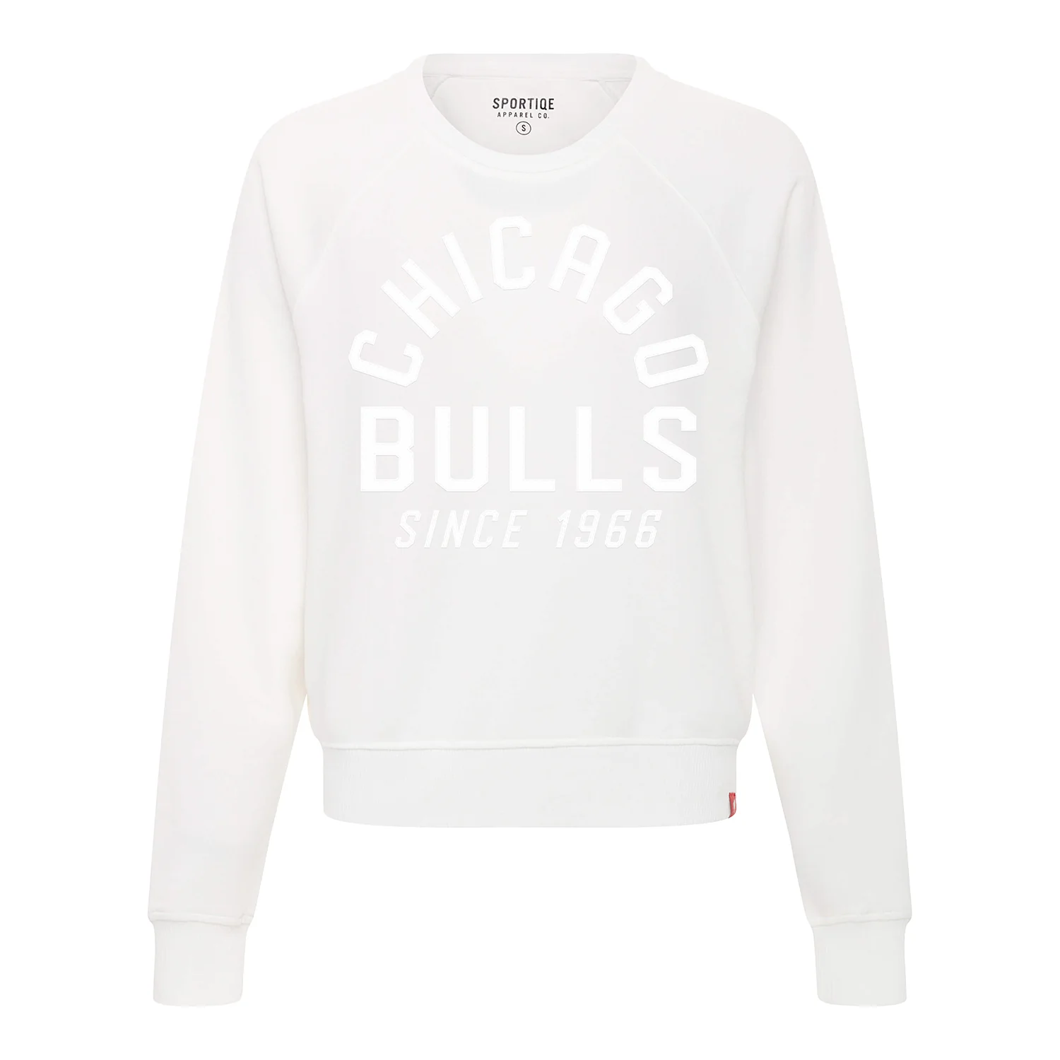 Ladies Chicago Bulls Sportiqe Ashlyn Cloud Crewneck Sweatshirt