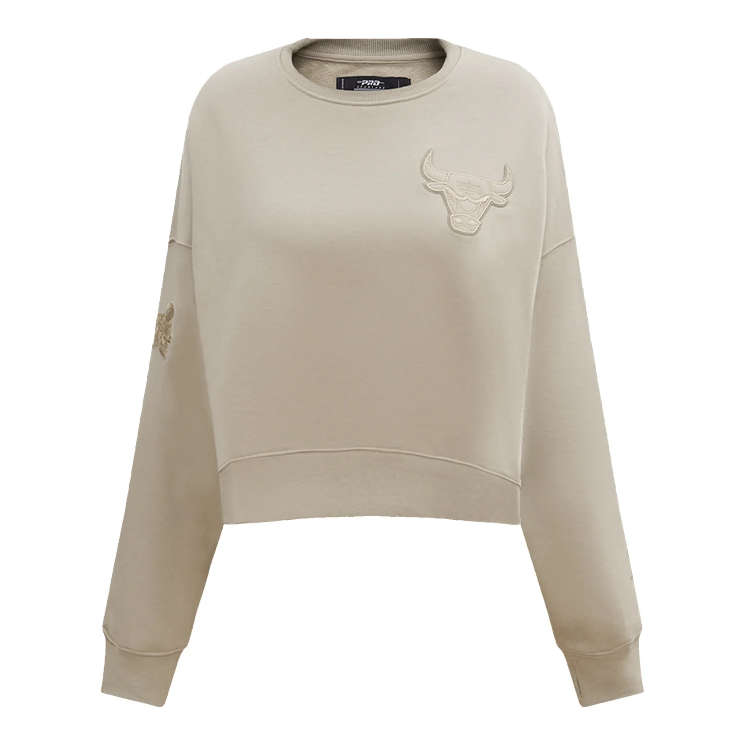 Ladies Chicago Bulls Pro Standard Neutral Crewneck Sweatshirt