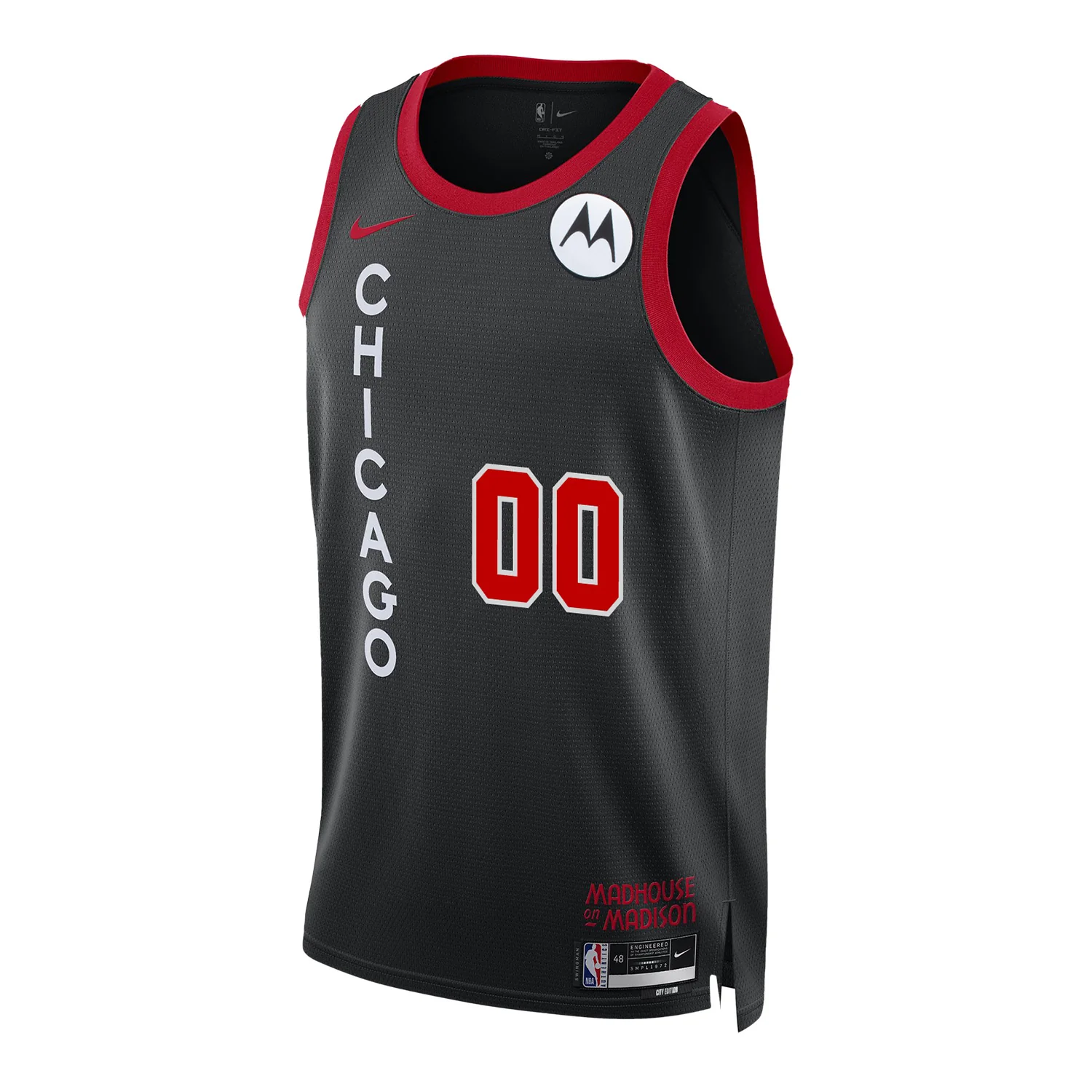 2023-24 CHICAGO BULLS PERSONALIZED CITY EDITION SWINGMAN JERSEY