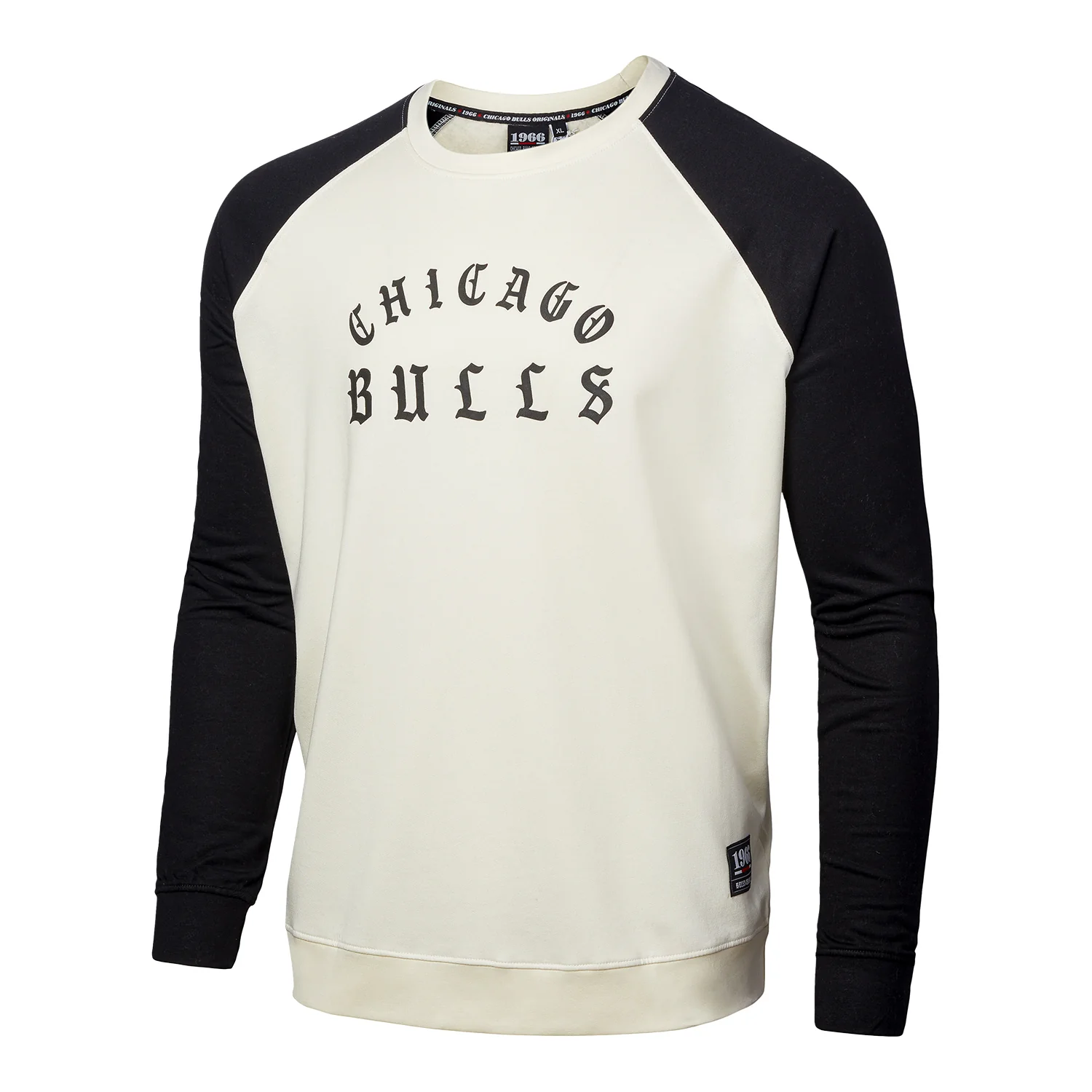 Chicago Bulls 1966 Leisure Old English Crewneck Sweatshirt